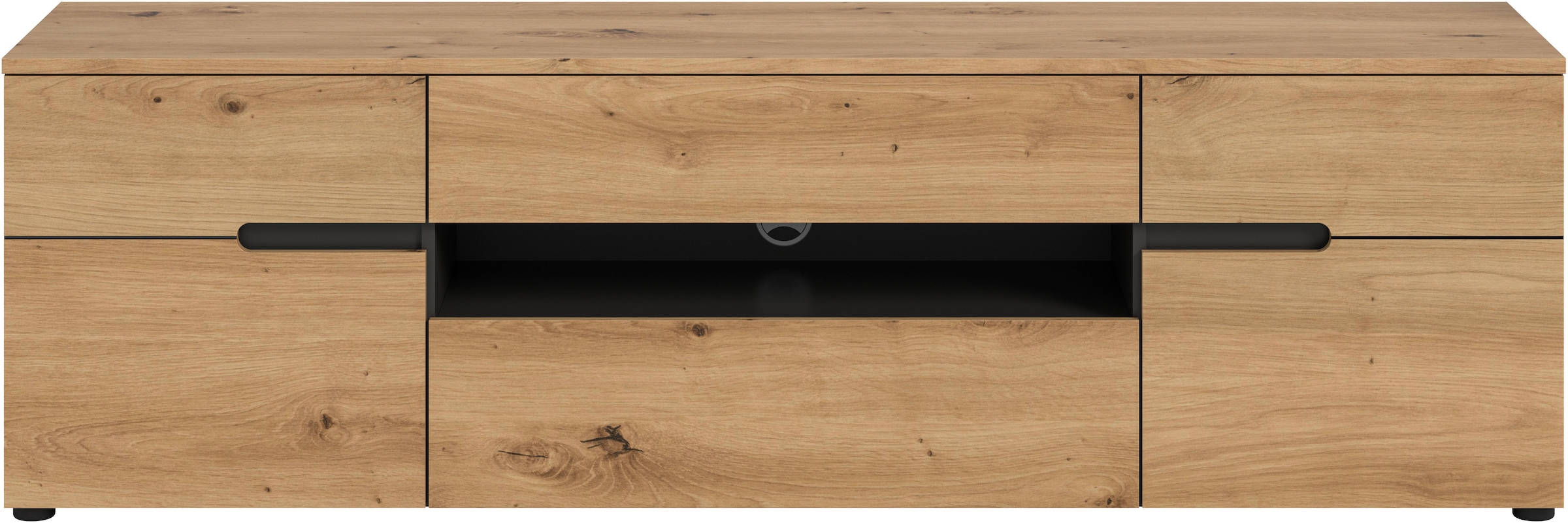 INOSIGN TV-Schrank »REHAT, TOPSELLER!, Breite 184 cm, 2 Türen, 1 Klappe, 1 Schublade« 1 Stk. tlg. Lowboard, TV Lowboard, Anrichte, Fernsehschrank, Sideboard