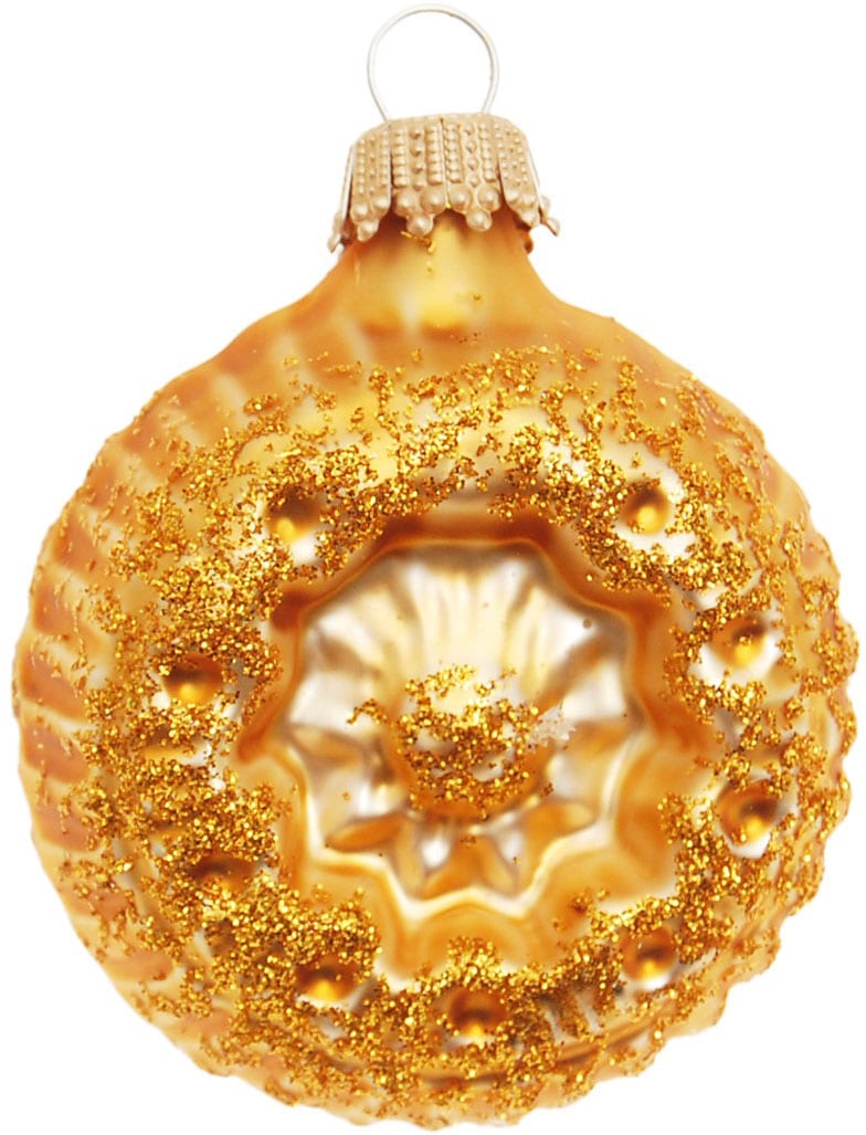 Krebs Glas Lauscha Christbaumschmuck »Glaskugelformen, Breite ca. 5 cm« Weihnachtsdeko, Christbaumkugeln aus Glas, Weihnachtsbaumkugel