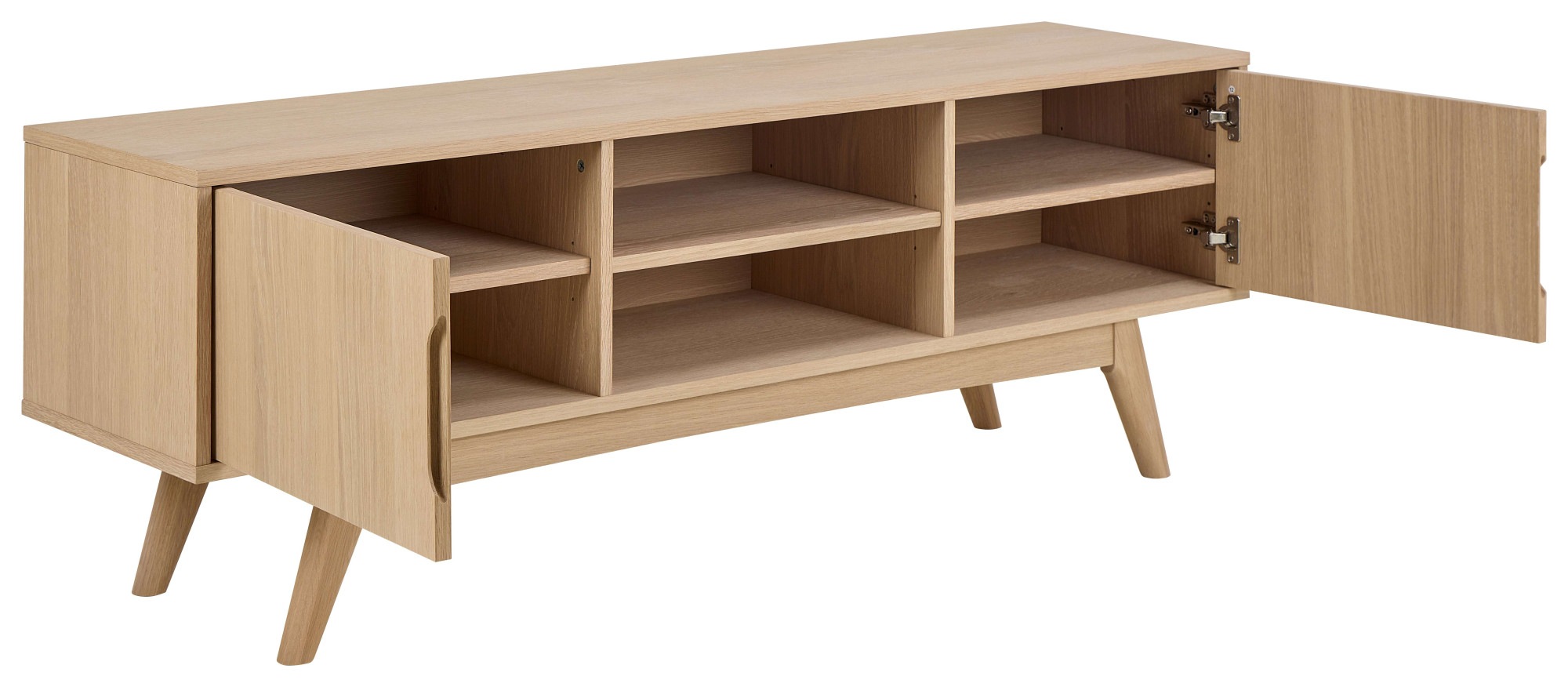 ACTONA GROUP Meuble TV »Marte, Kaffeetisch, Beistelltisch« Table TV, chêne, 160x40x55cm