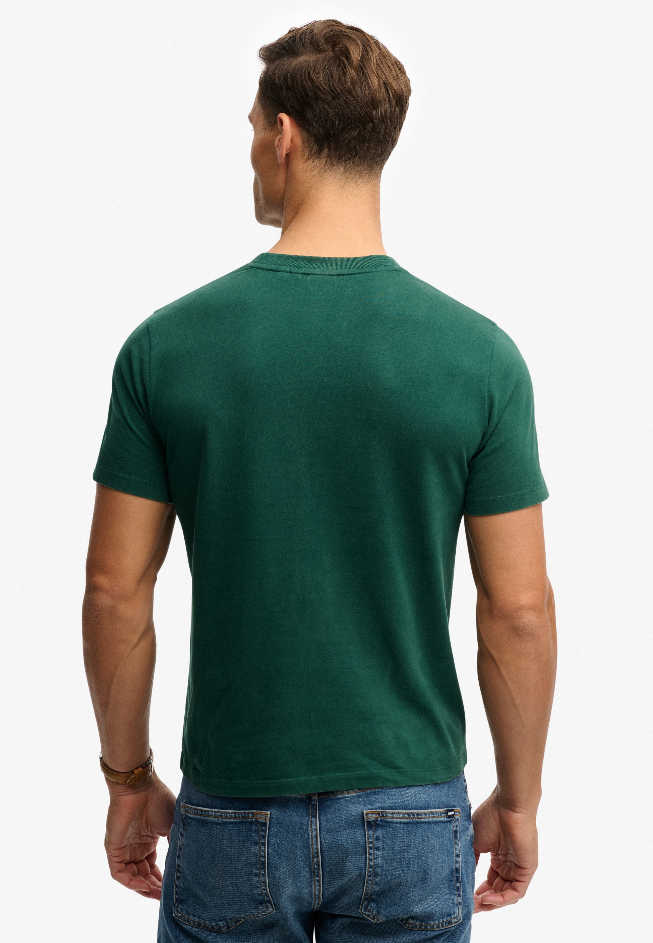Superdry Shirt à col rond »1954 Company Relaxed Tee« coton, coupe décontractée