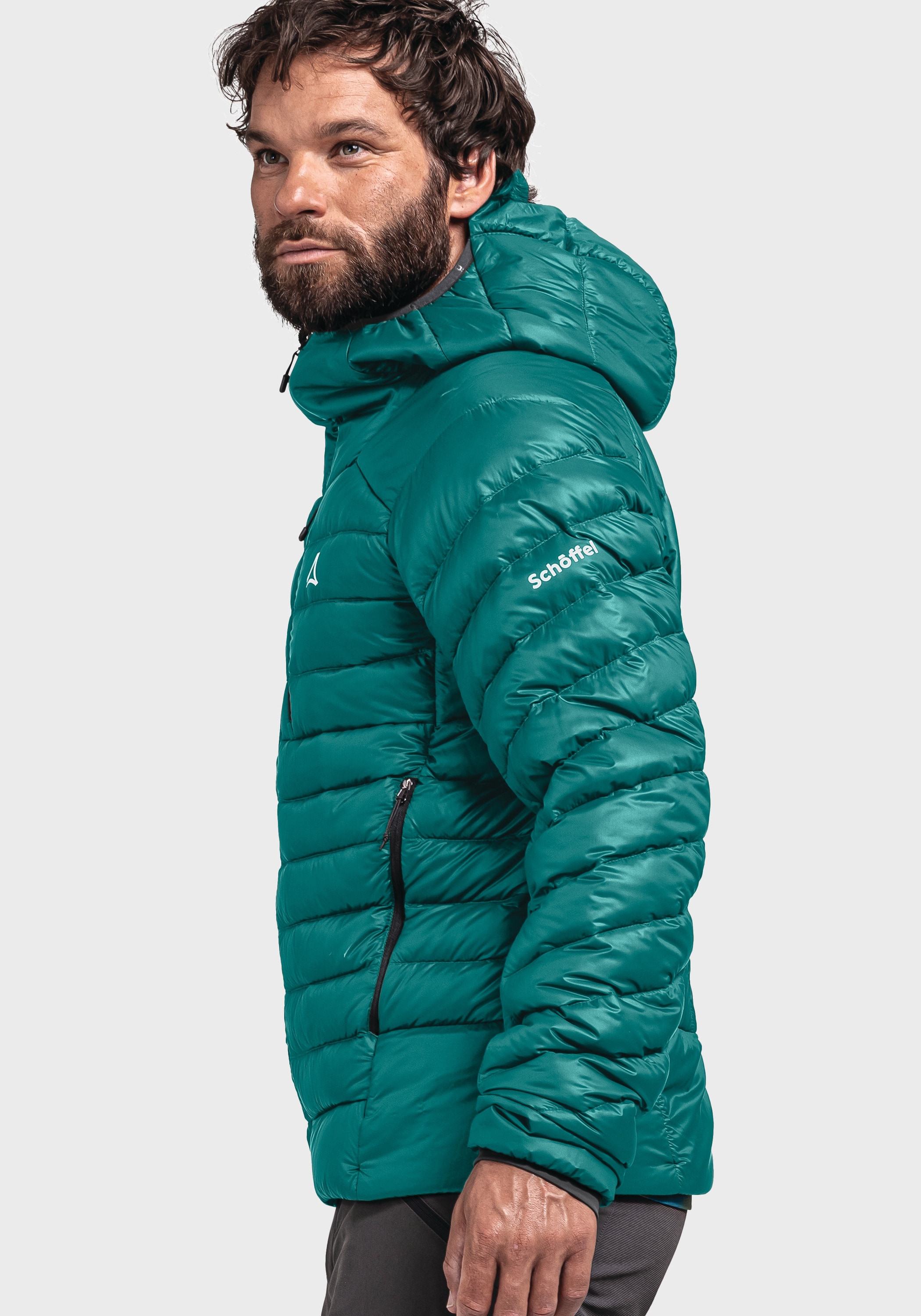Schöffel Outdoorjacke »Down Jacket Tschierval M« mit Kapuze