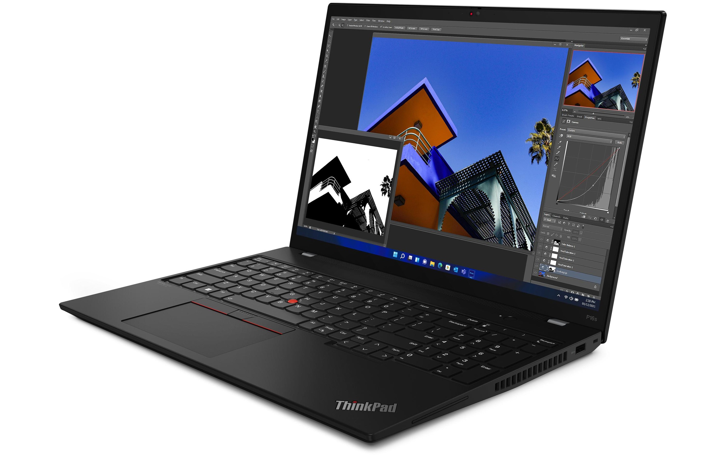 Image of Lenovo Notebook »ThinkPad P16s Gen.«, (40,48 cm/16 Zoll), Intel, Core i7, 1000 GB SSD bei Ackermann Versand Schweiz