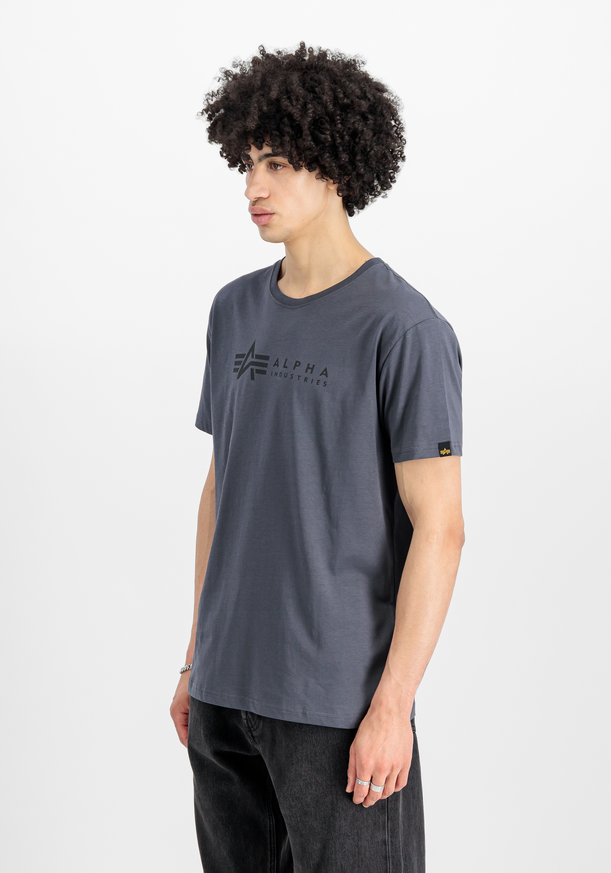 Alpha Industries T-Shirt »Alpha Industries Men - T-Shirts Alpha Label T-Shirt 2 Pack«
