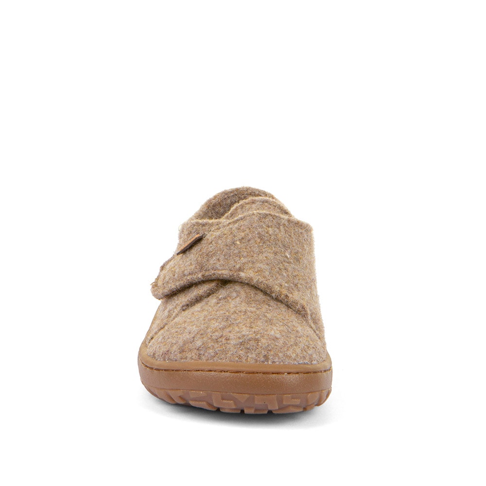 froddo® Hausschuh »BAREFOOT WOOLY«  barfoot Klettschuh für zu Hause, Kindergartenschuh mit Wollfutter