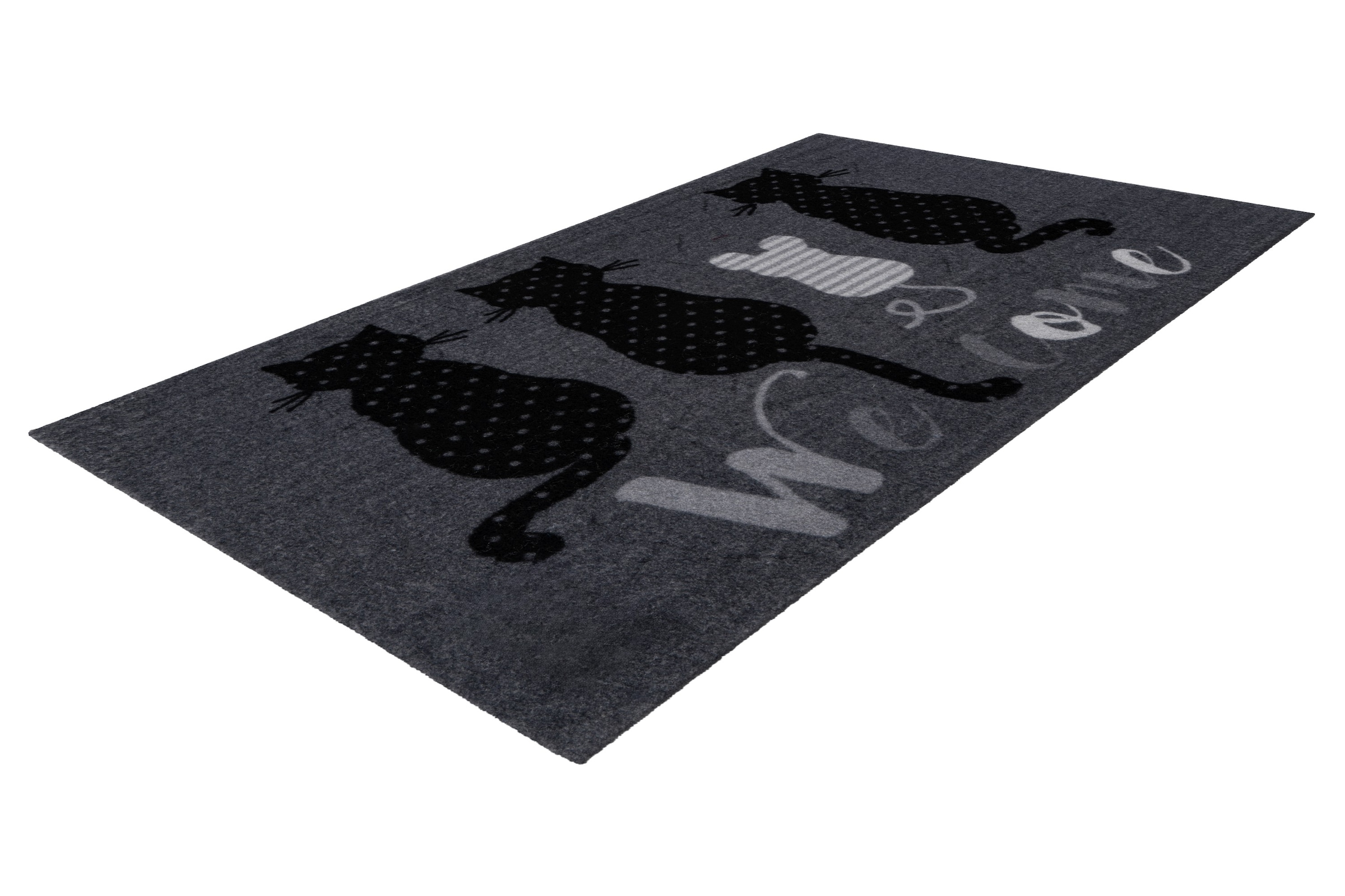 Kayoom Tapis de sol »Cosy Entry 425« Rectangulaire 6 mm Höhe Paillasson, attrape-saletés, chats, entrée
