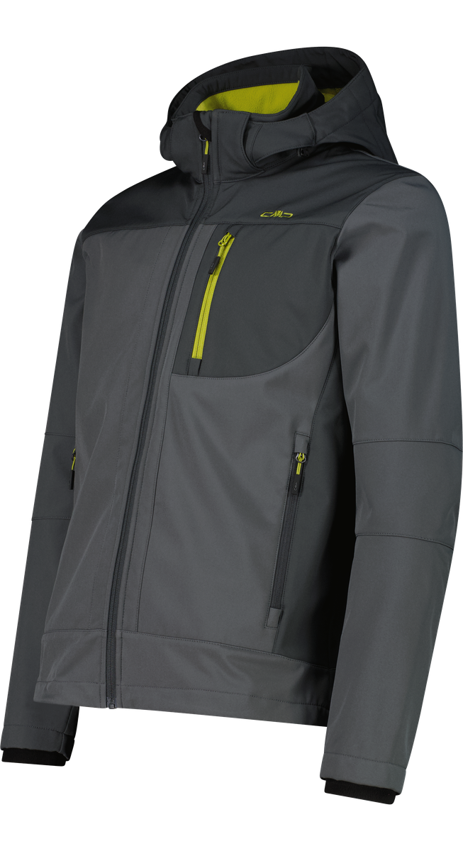 CMP Veste softshell »MAN JACKET ZIP HOOD« avec capuche