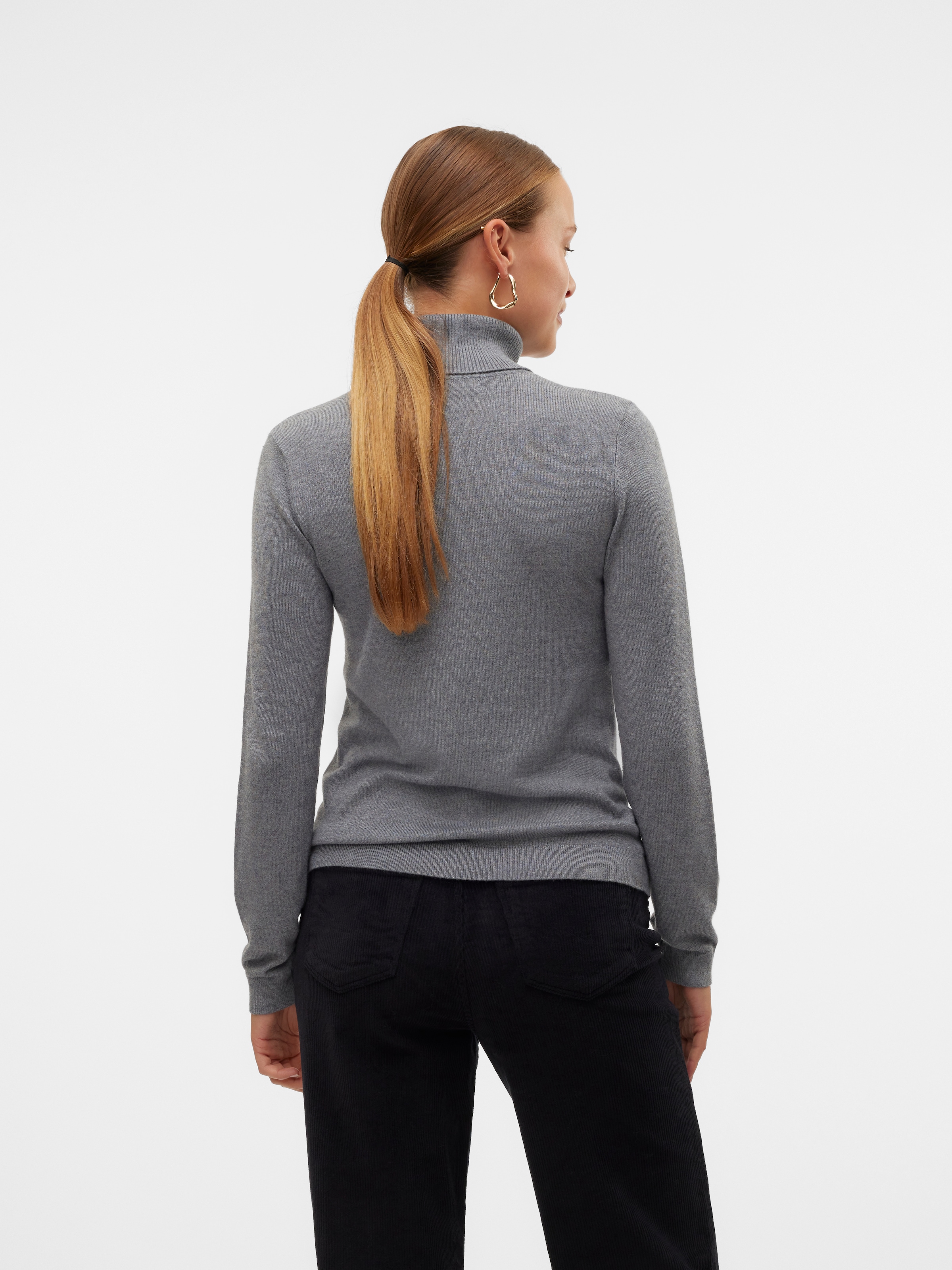Vero Moda Strickpullover »VMIRIS LS ROLLNECK PULLOVER GA NOOS«