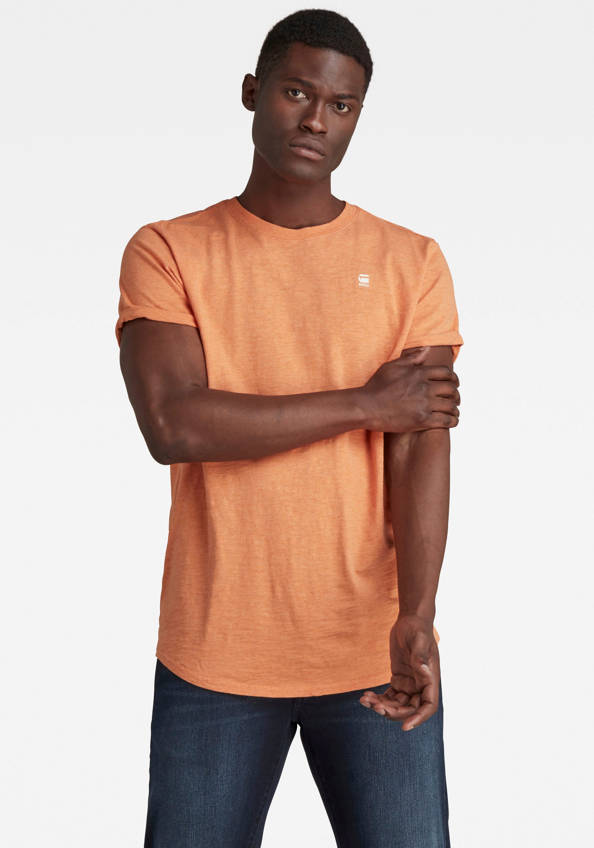 Image of G-Star RAW Rundhalsshirt »Lash r t ss Compact slub jersey« bei Ackermann Versand Schweiz