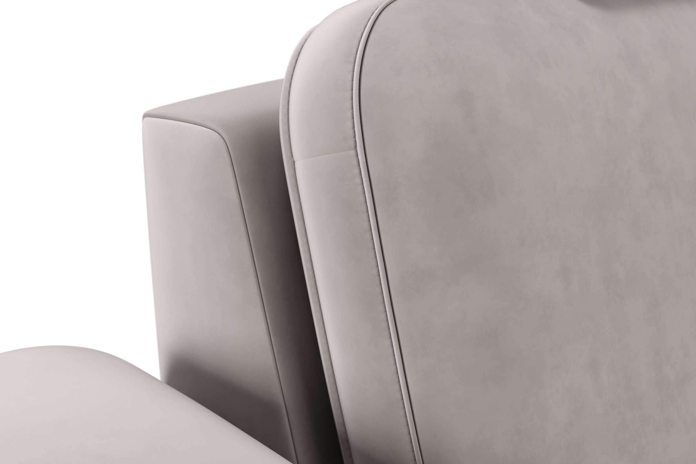sit&more Wohnlandschaft »Bendigo U-Form«, inklusive Sitztiefenverstellung, Bodenfreiheit 15 cm, in 2 Fussfarben