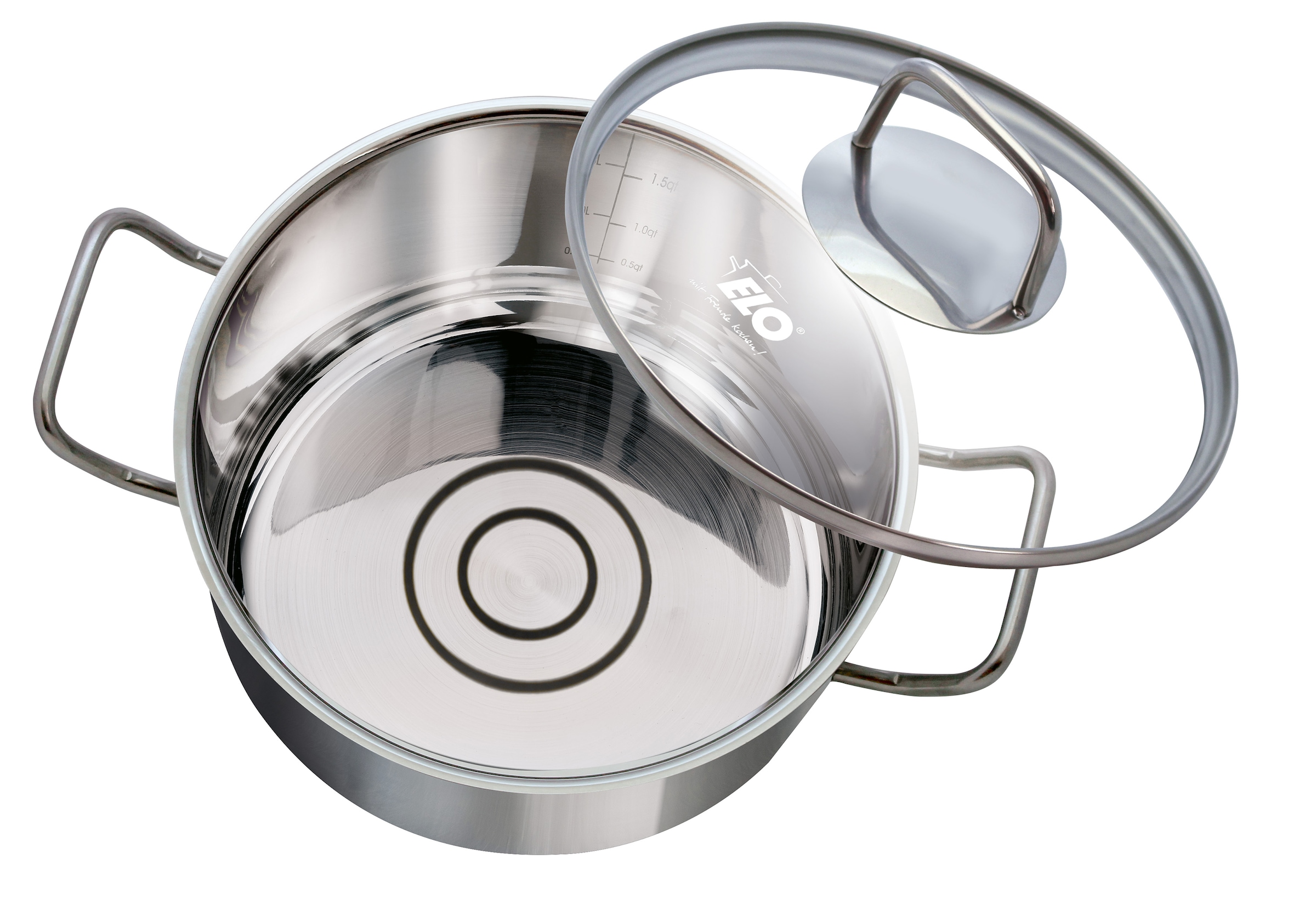 Elo Basic Set de casseroles »Basic Profi Duo Therm Topfset 6-teilig« Set, 10 cuis tlg.