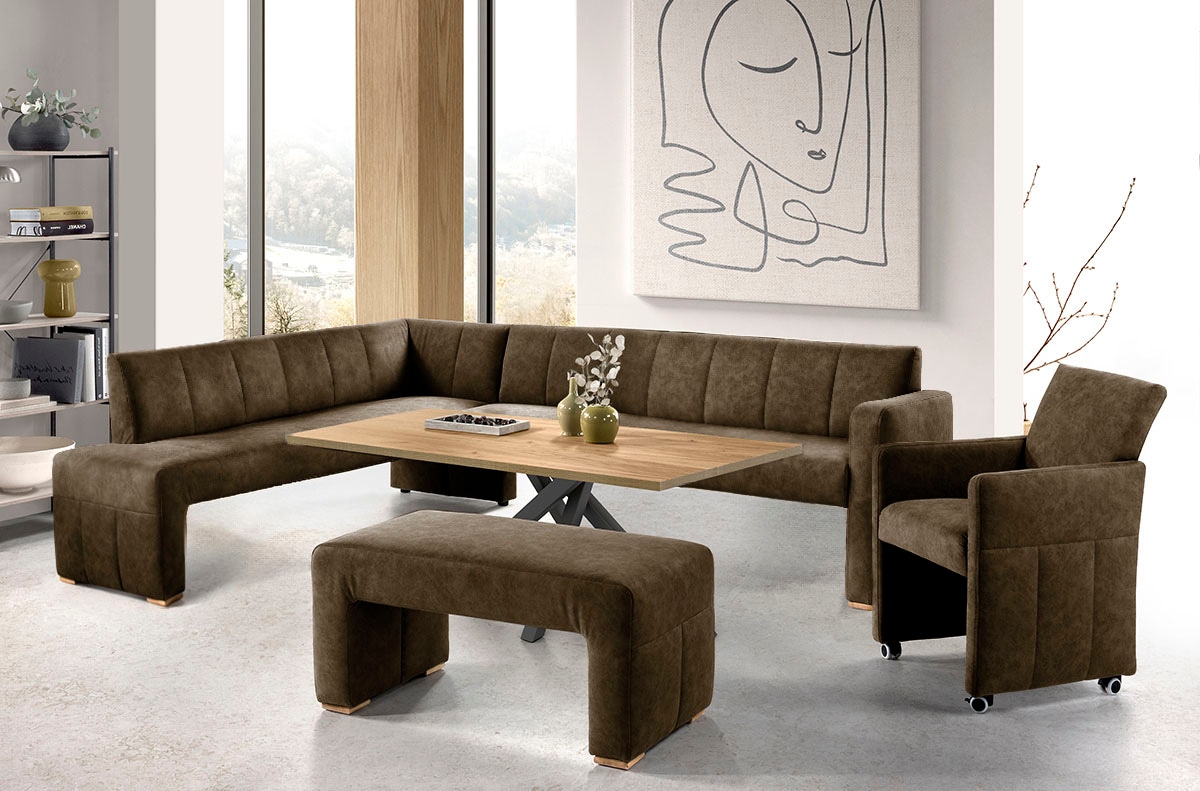 exxpo - sofa fashion Essbank elegant und modern mit hohem Sitzkomfort