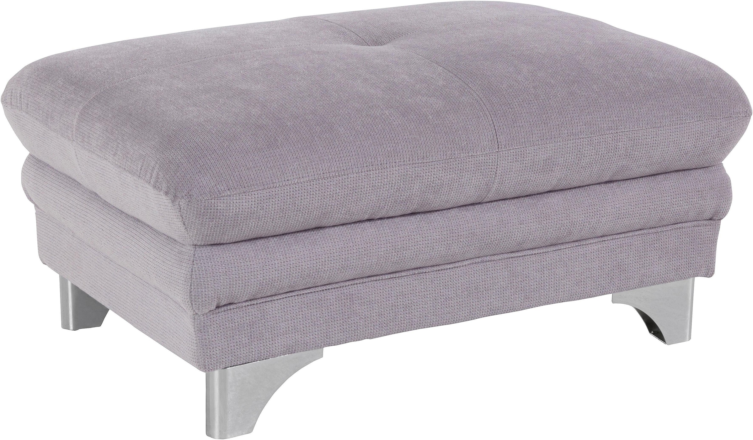 COTTA Polstergarnitur »Enterprise L-Form«, (Set), Set bestehend aus: Ecksofa mit Arm- & Kopfteilverstellung & Hocker