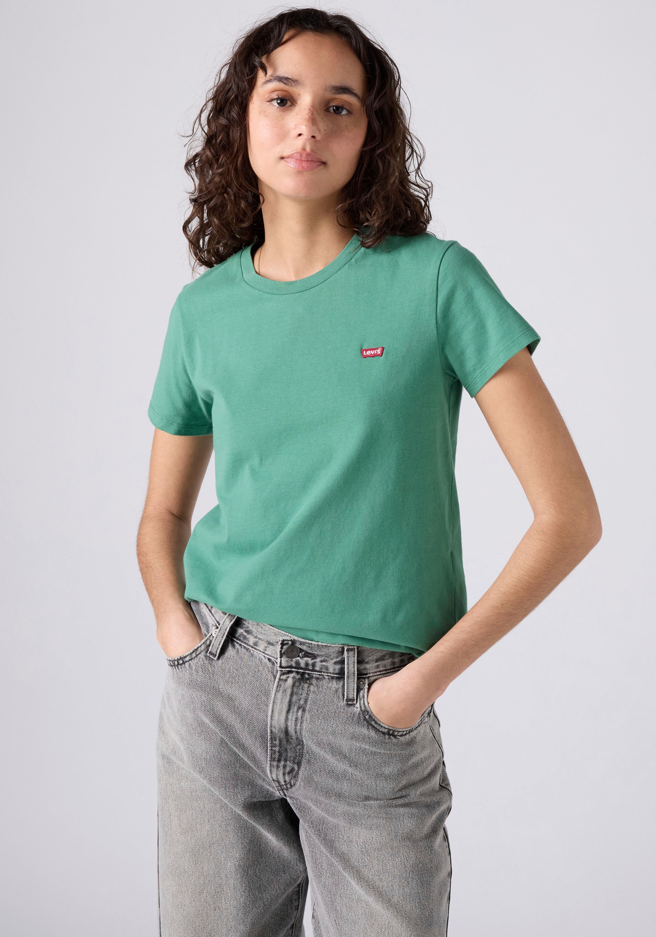 Levi's® T-Shirt »TEE Minilogo« mit kleiner Logostickerei