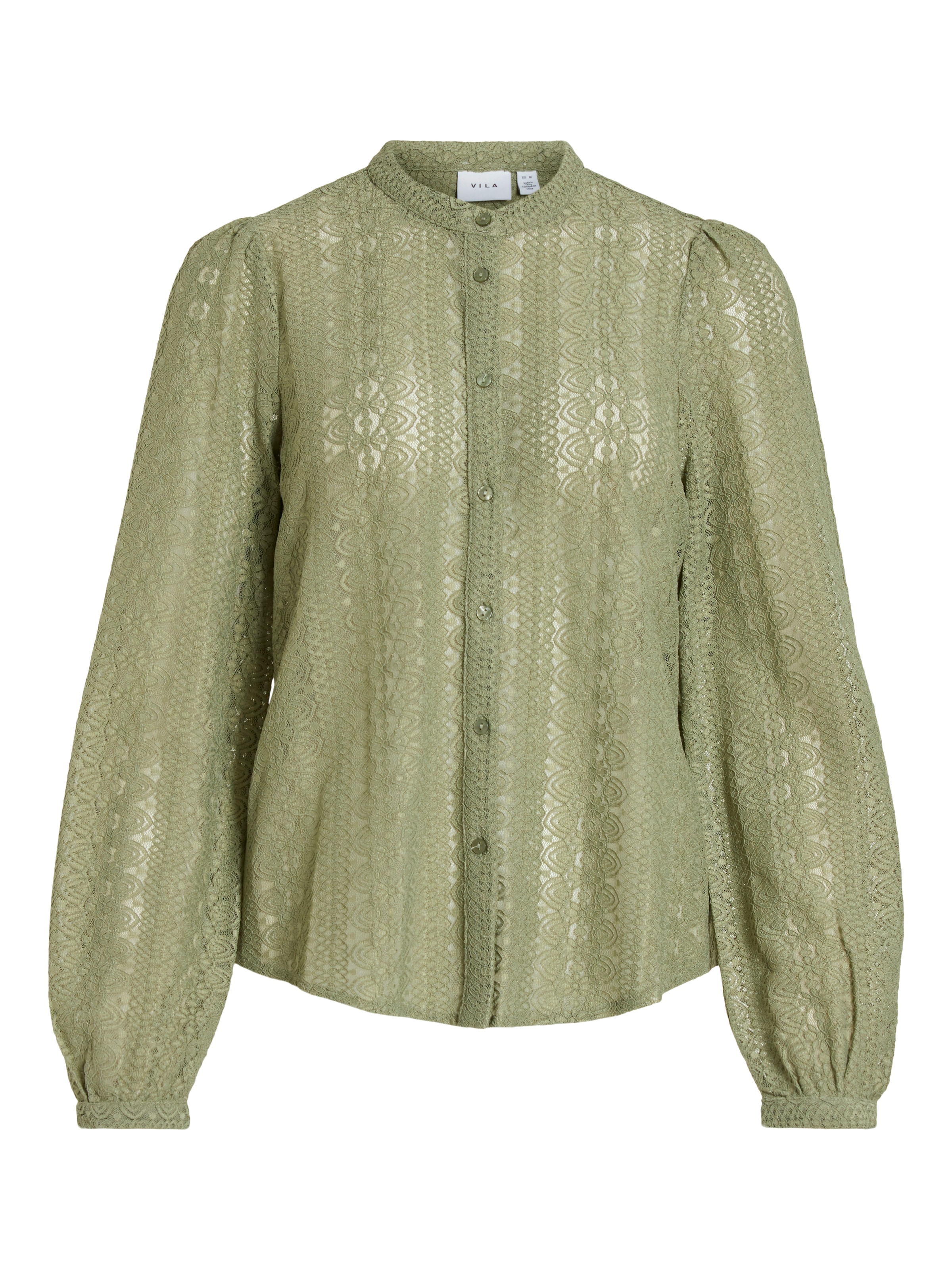 Vila Blusenshirt »VICHIKKA LACE L/S SHIRT- NOOS«