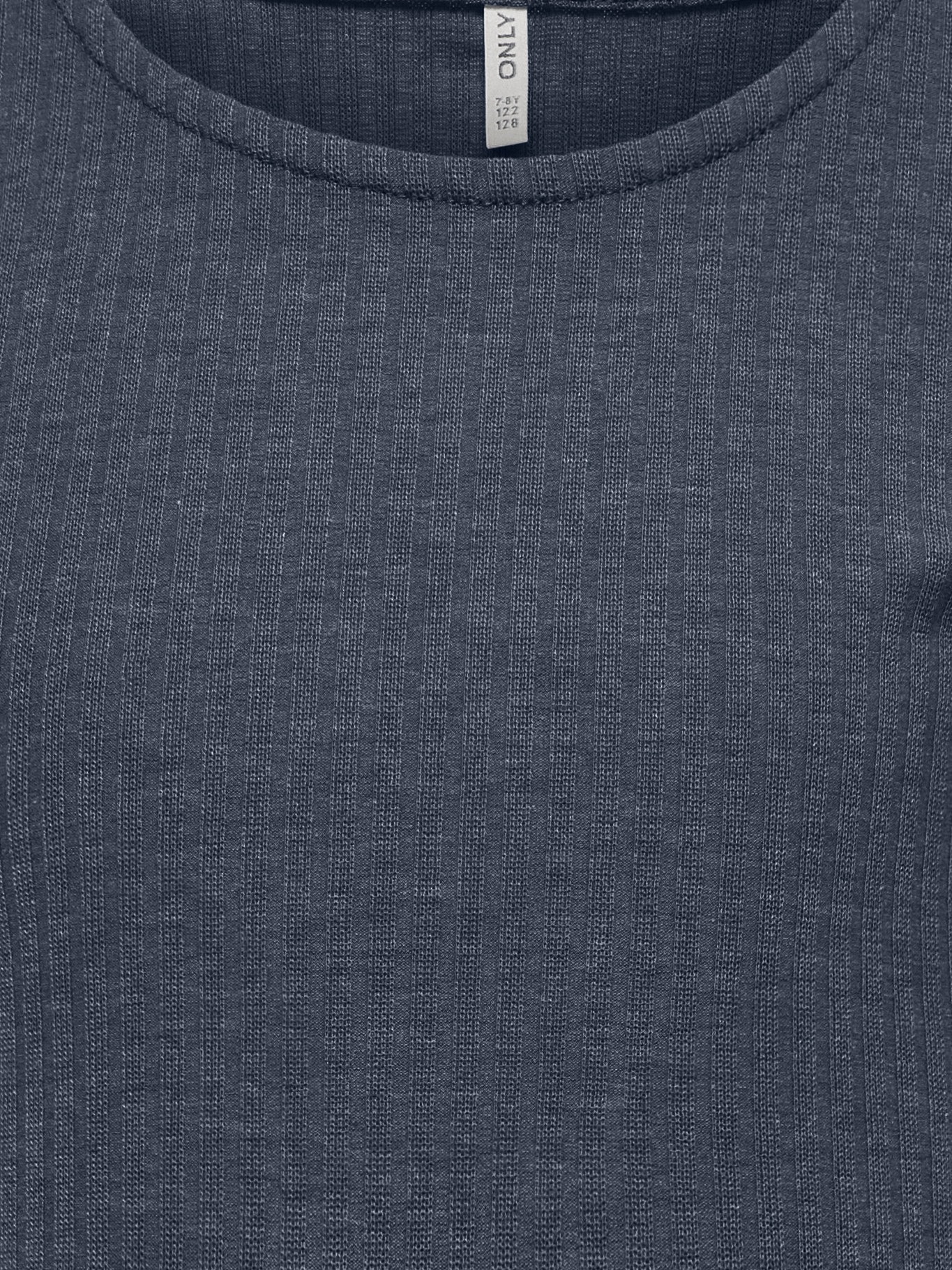 KIDS ONLY T-shirt »KOGNELLA S/S O-NECK TOP NOOS JRS« avec bord ondulé mignon