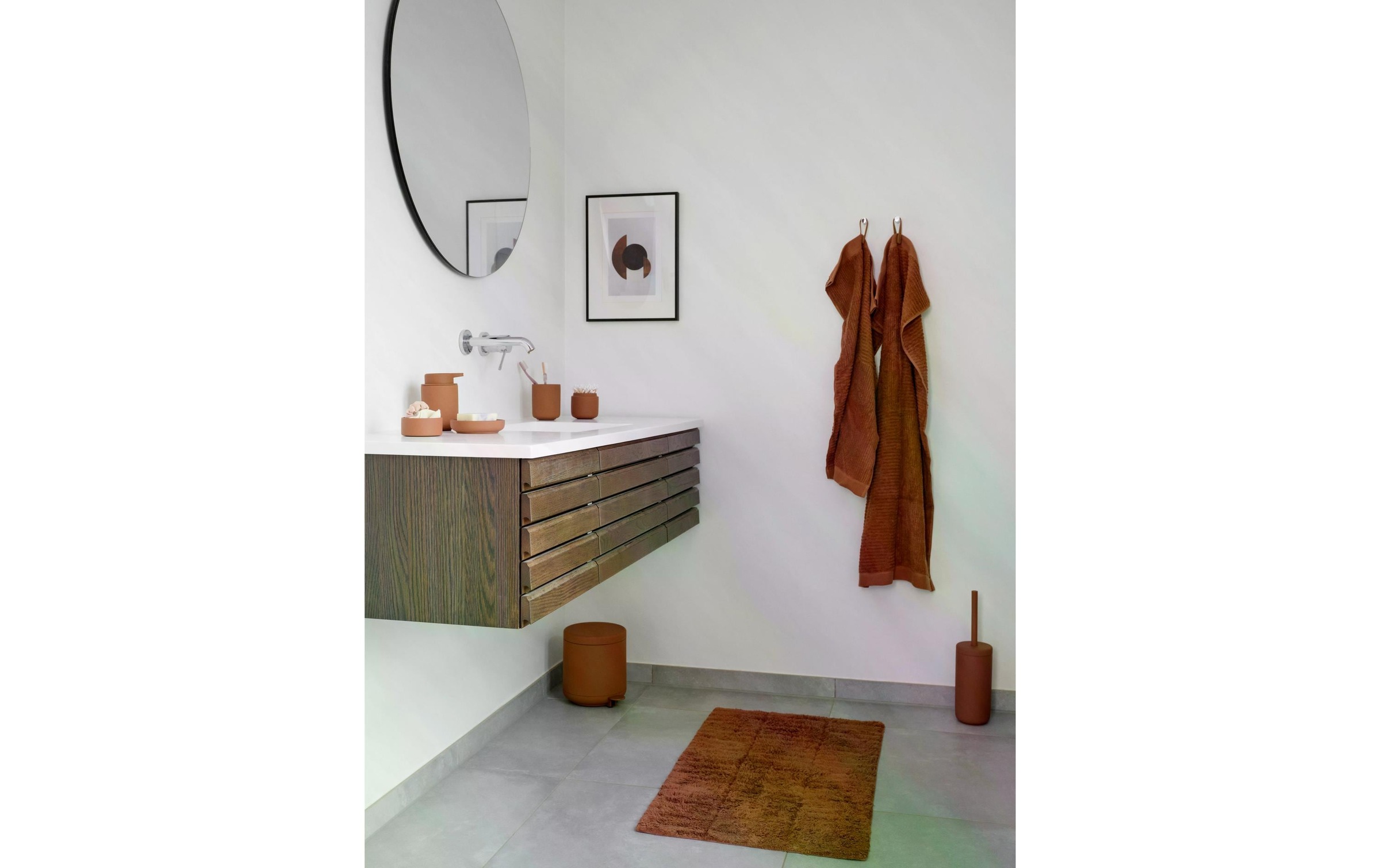Zone Denmark Badematte »Tiles 50 x 80 cm«