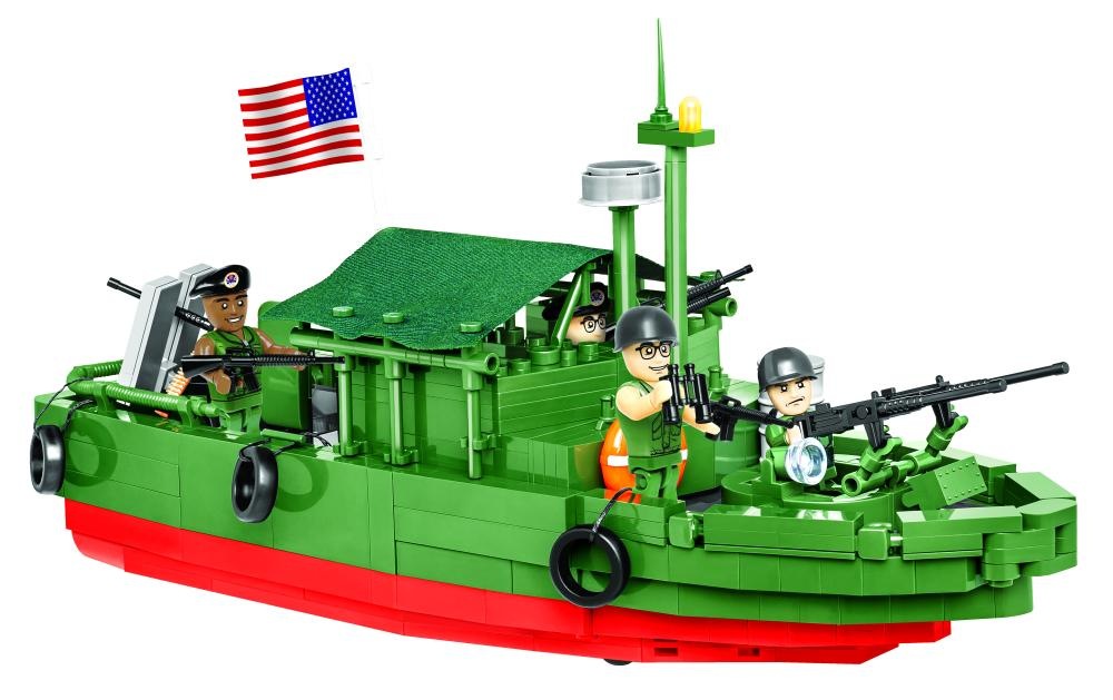 COBI Spielbausteine »Patrol Boat Riv«, (615 St.)
