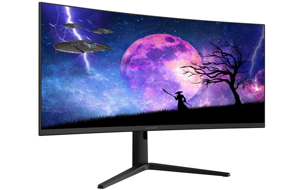 LC-Power LED-Monitor »LC-M35-UWQHD-120-C«, 88,55 cm/35 Zoll, 3440 x 1440 px, UWQHD