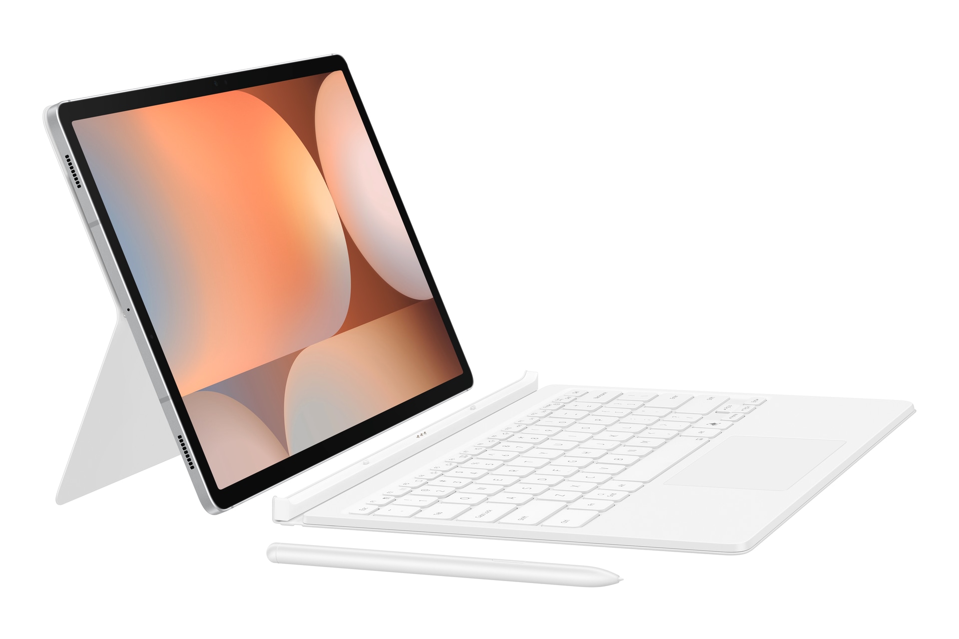 Samsung Tablet-Hülle »Book Cover Keyboard für Galaxy Tab S10+ | S9+ | S9 FE+«, Tastatur Cover, Schutzhülle, Tablethülle, Case, Schutzcase, stossfest