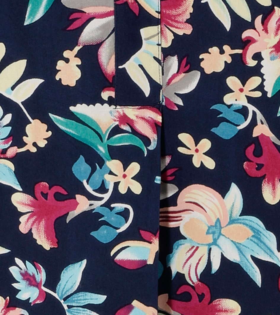 Aniston PLUS Sommerkleid, mit farbharmonischem, Blüten Druck - NEUE KOLLEKTION