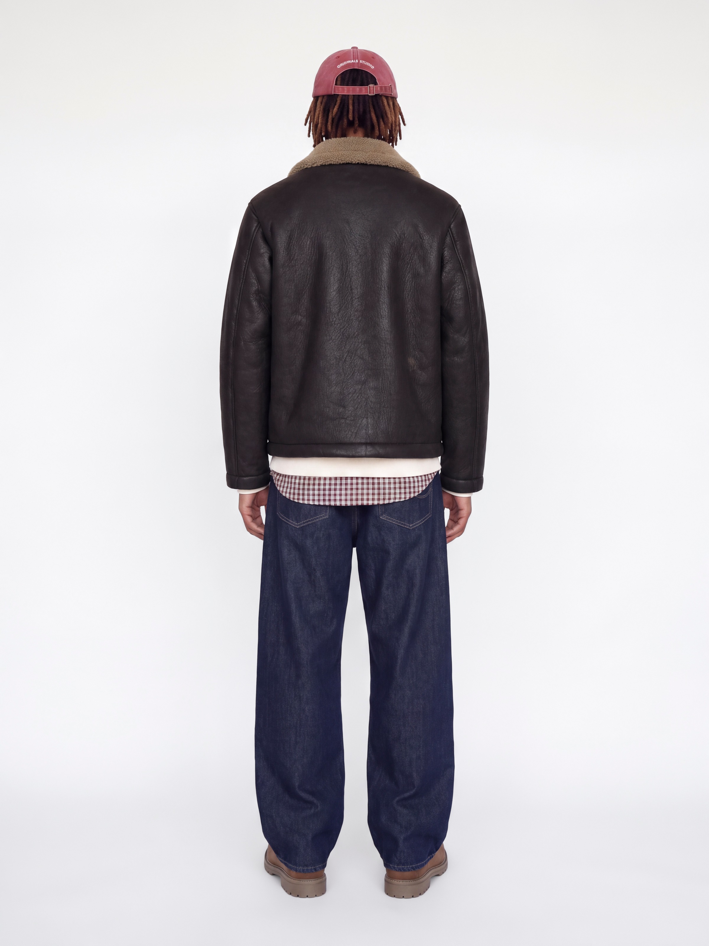 Jack & Jones Pilotenjacke »JORSALAMANCO FLIGHT JACKET SN« Polyester, Innenkragen mit Teddy Material