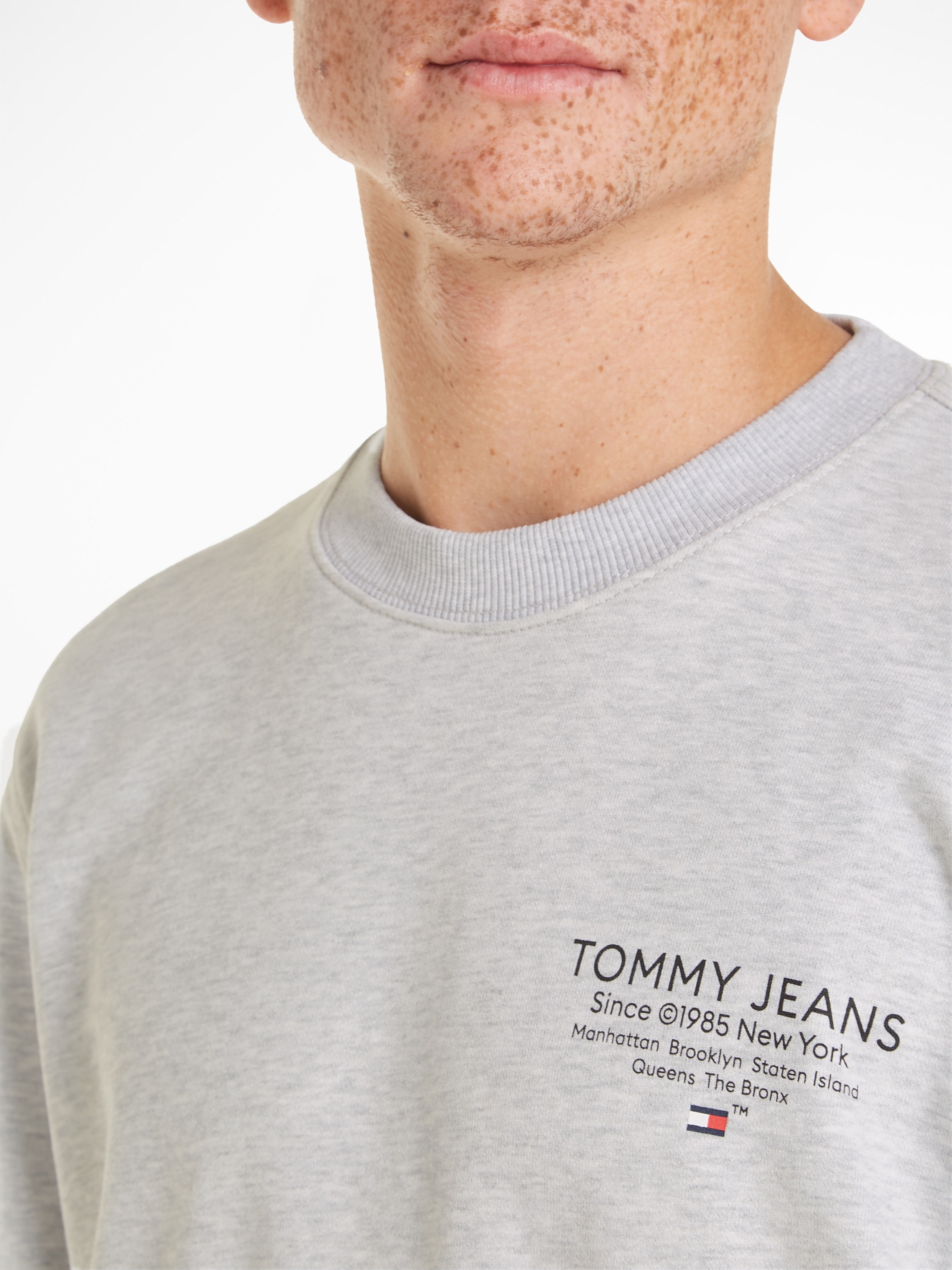 Tommy Jeans Sweatshirt »TJM REG ESSENTIAL GRAPHIC CREW«, mit Tommy Jeans Aufdruck