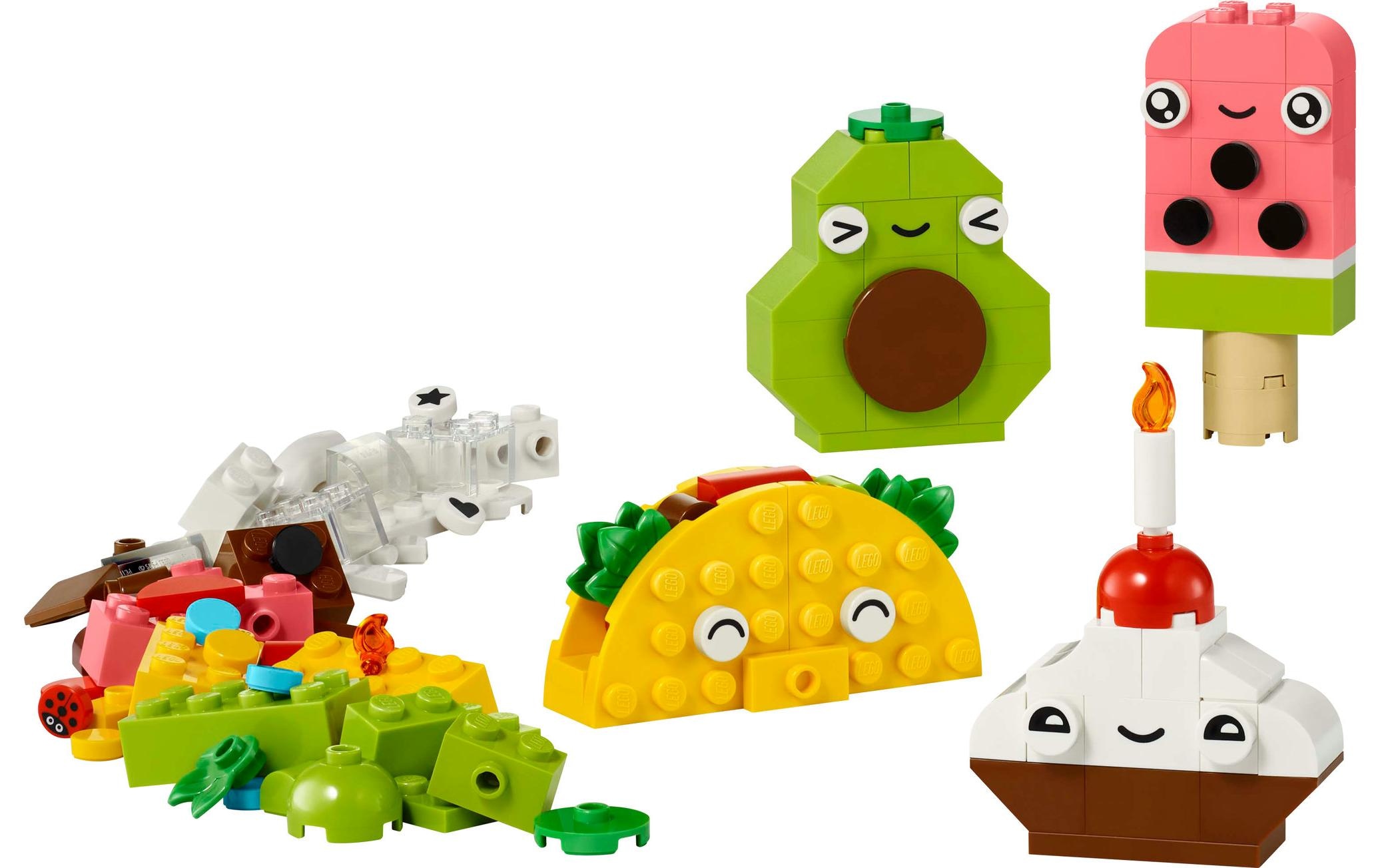 LEGO® Spielbausteine »Classic Kreativer Snack Bauspass 11039«, (150 St.)