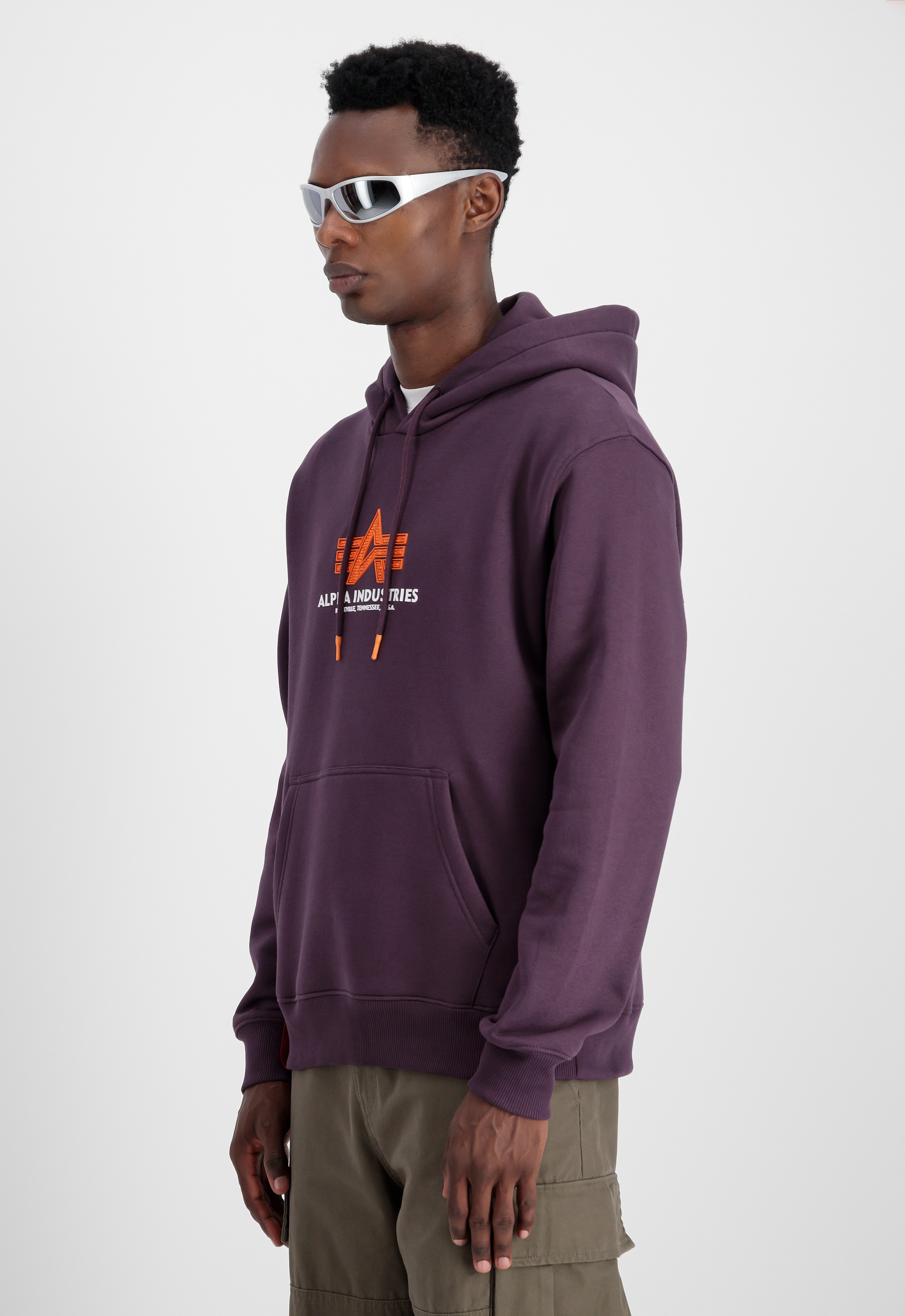 Image of Alpha Industries Hoodie "Basic Hoodie BL Rubber"