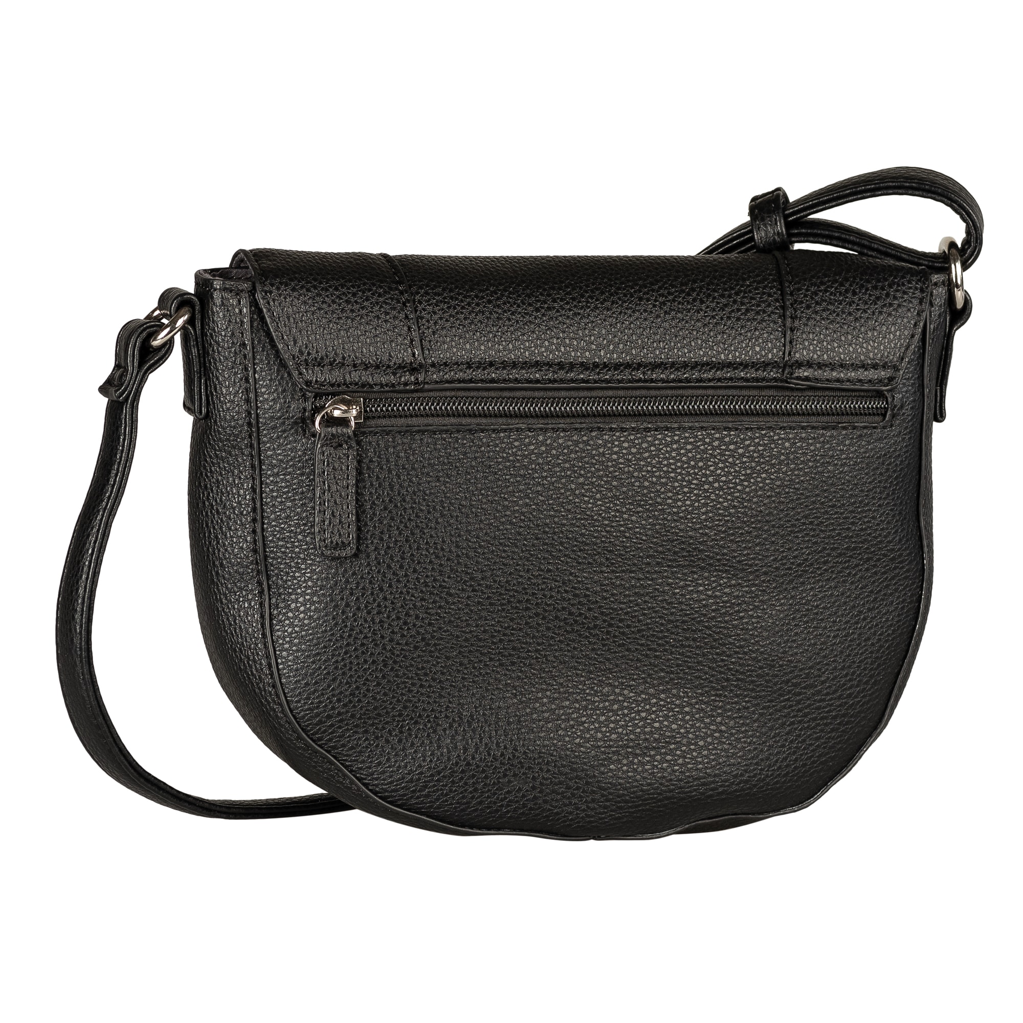 TOM TAILOR Sac à bandoulière »Dahlia« similicuir doux au look moderne avec bords contrastants et logo fin