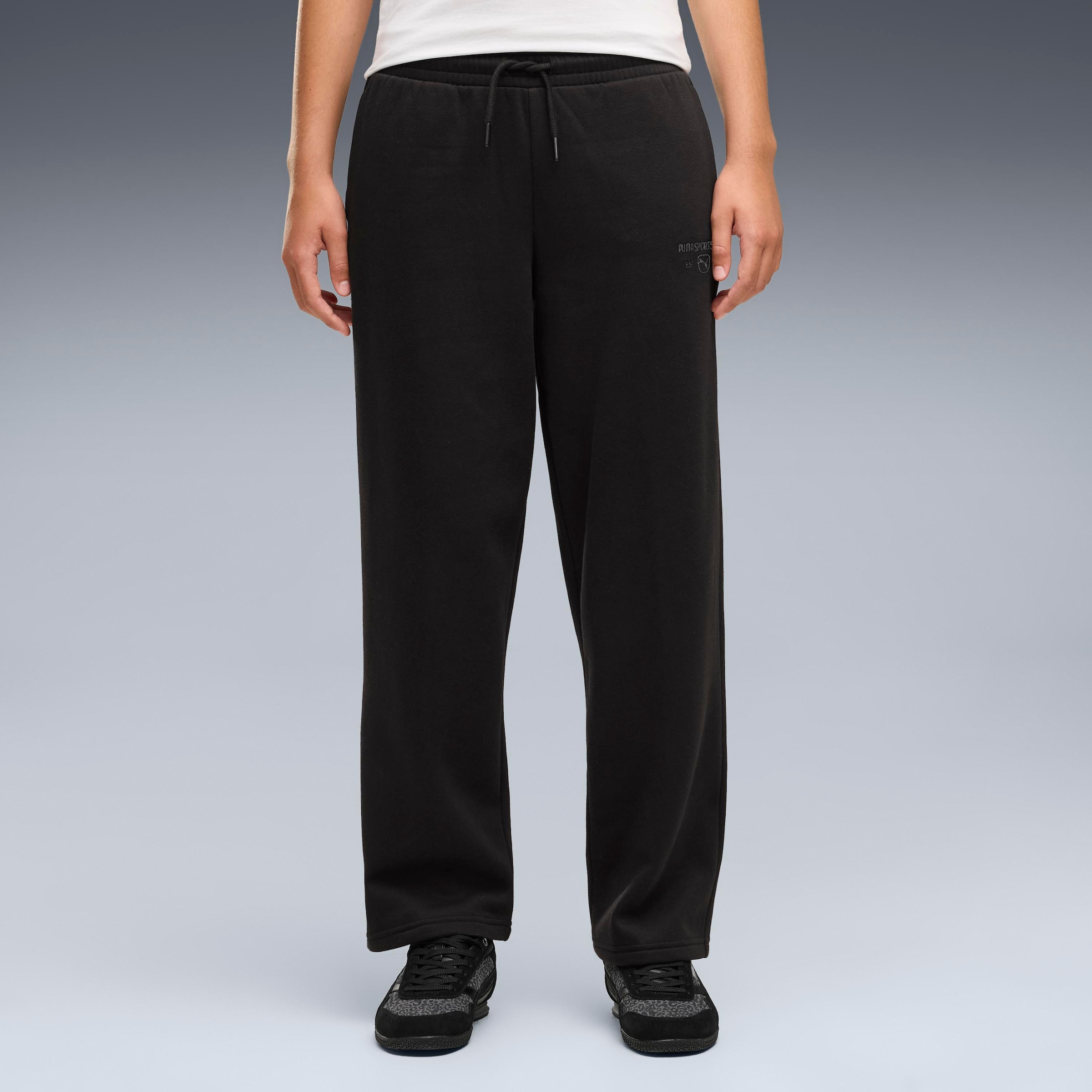 Image of PUMA Trainingshose "CLASS STRAIGHT LEG PANTS FL G" Regular Fit, für Sport und Freizeit, sportlicher Stil