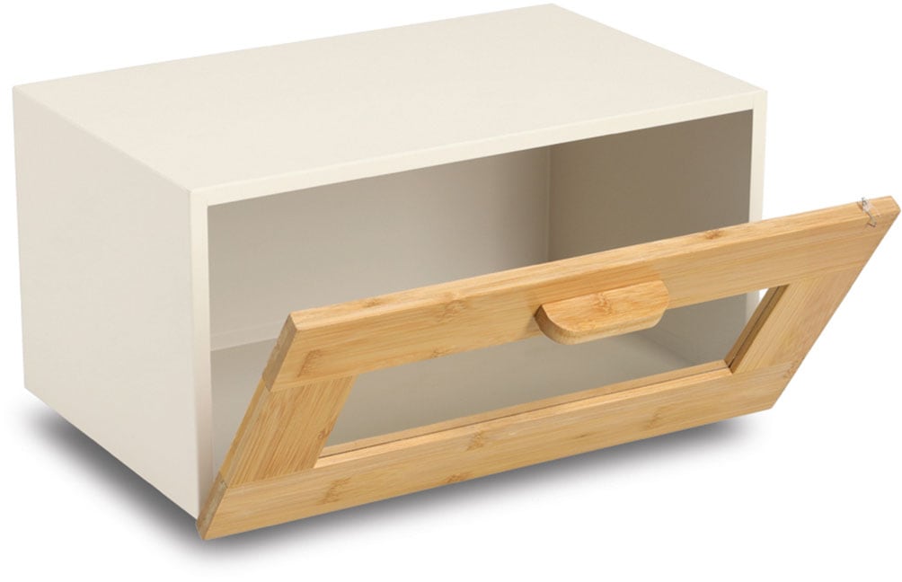 Zeller Present Boîte à pain »m. Klappe« 1 cuis tlg. pflegeleicht, Sichtfenster