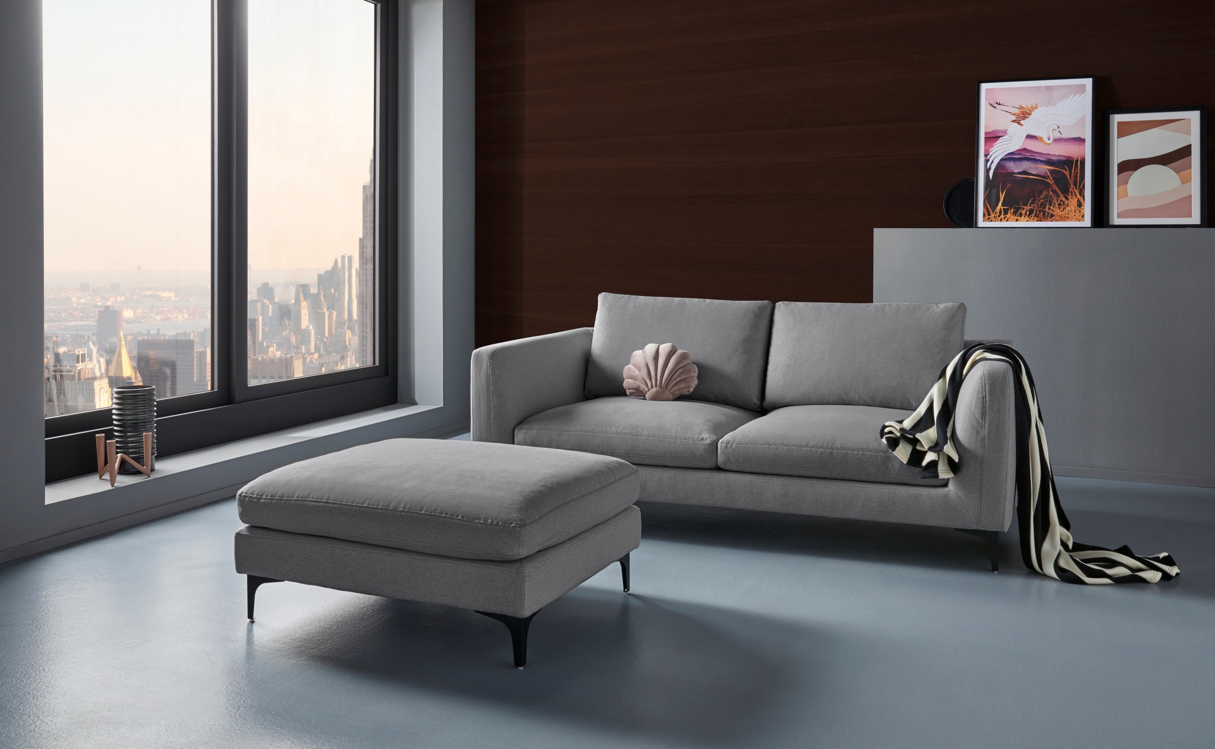 Image of Places of Style 2-Sitzer »Nixon«, mit Metall Beinen bei Ackermann Versand Schweiz