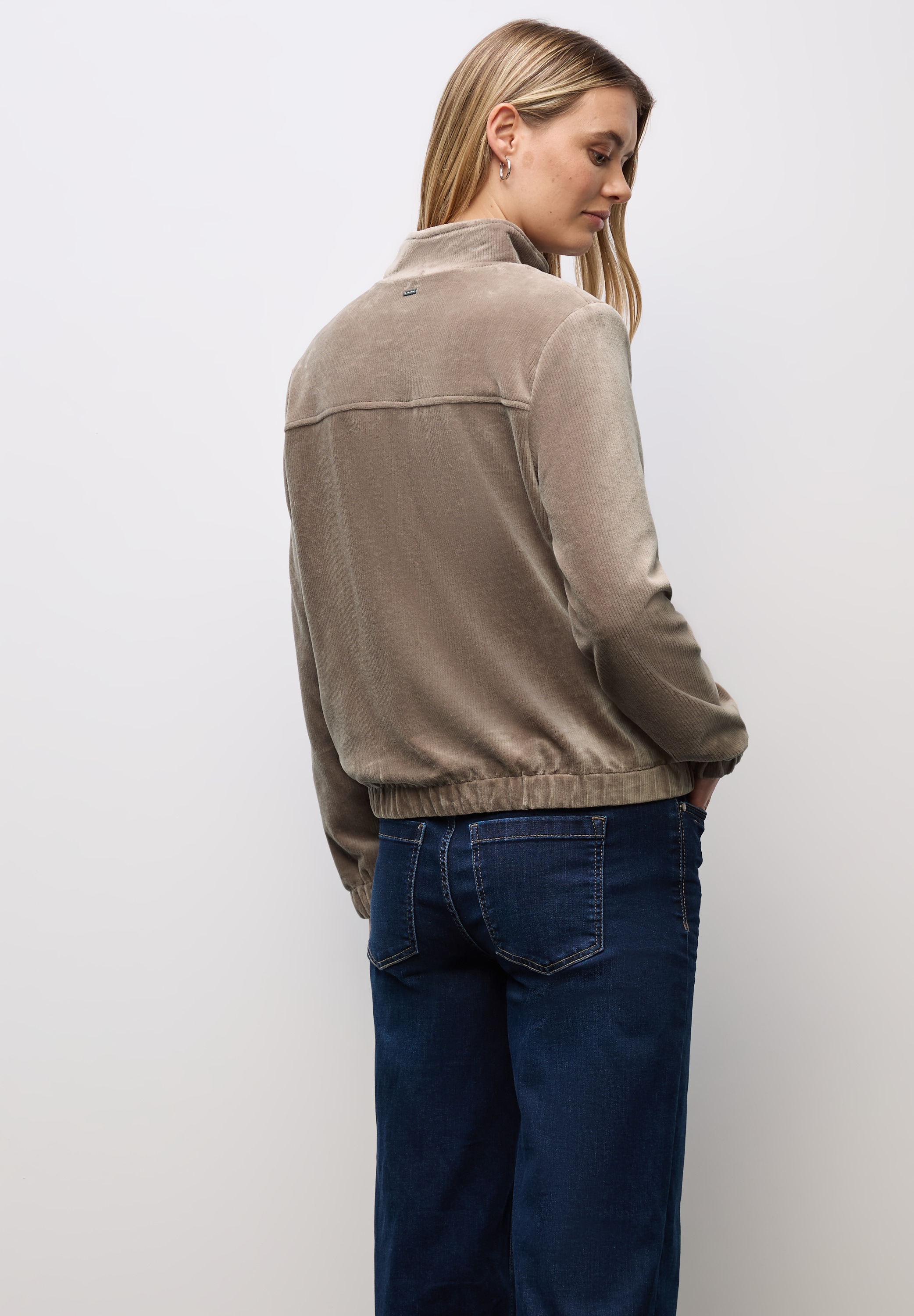 STREET ONE Cordjacke, mit elastischem Bund