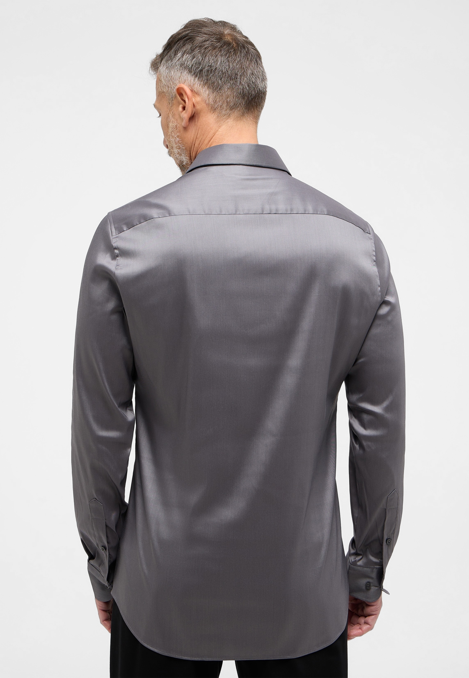 Eterna Langarmhemd »SLIM FIT« EASY IRON (bügelleicht)
