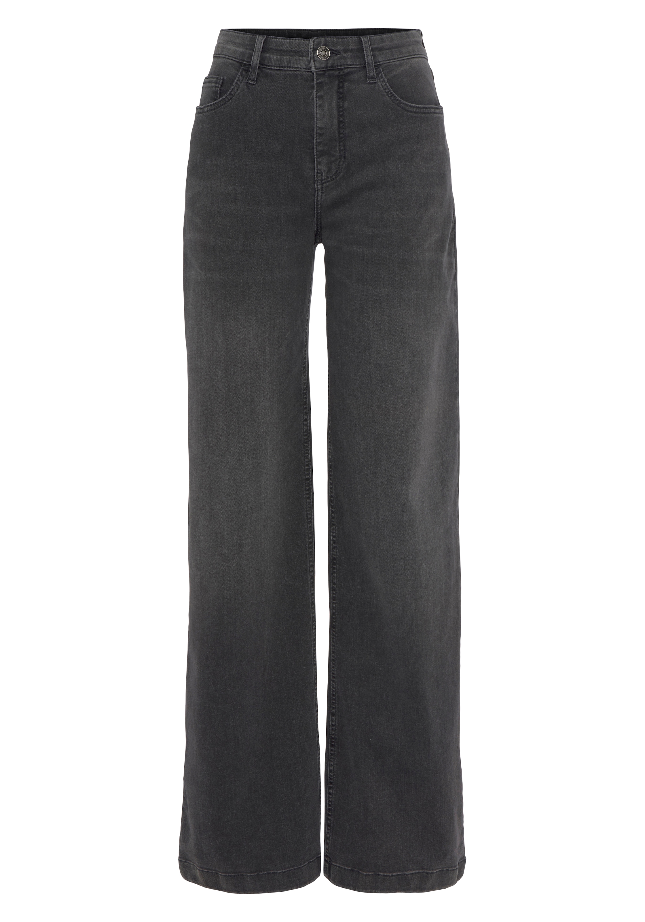 ♕ MAC Weite Jeans weites kaufen »Wide-Leg«, weicher Hüfte versandkostenfrei und in Qualität Schmale Bein