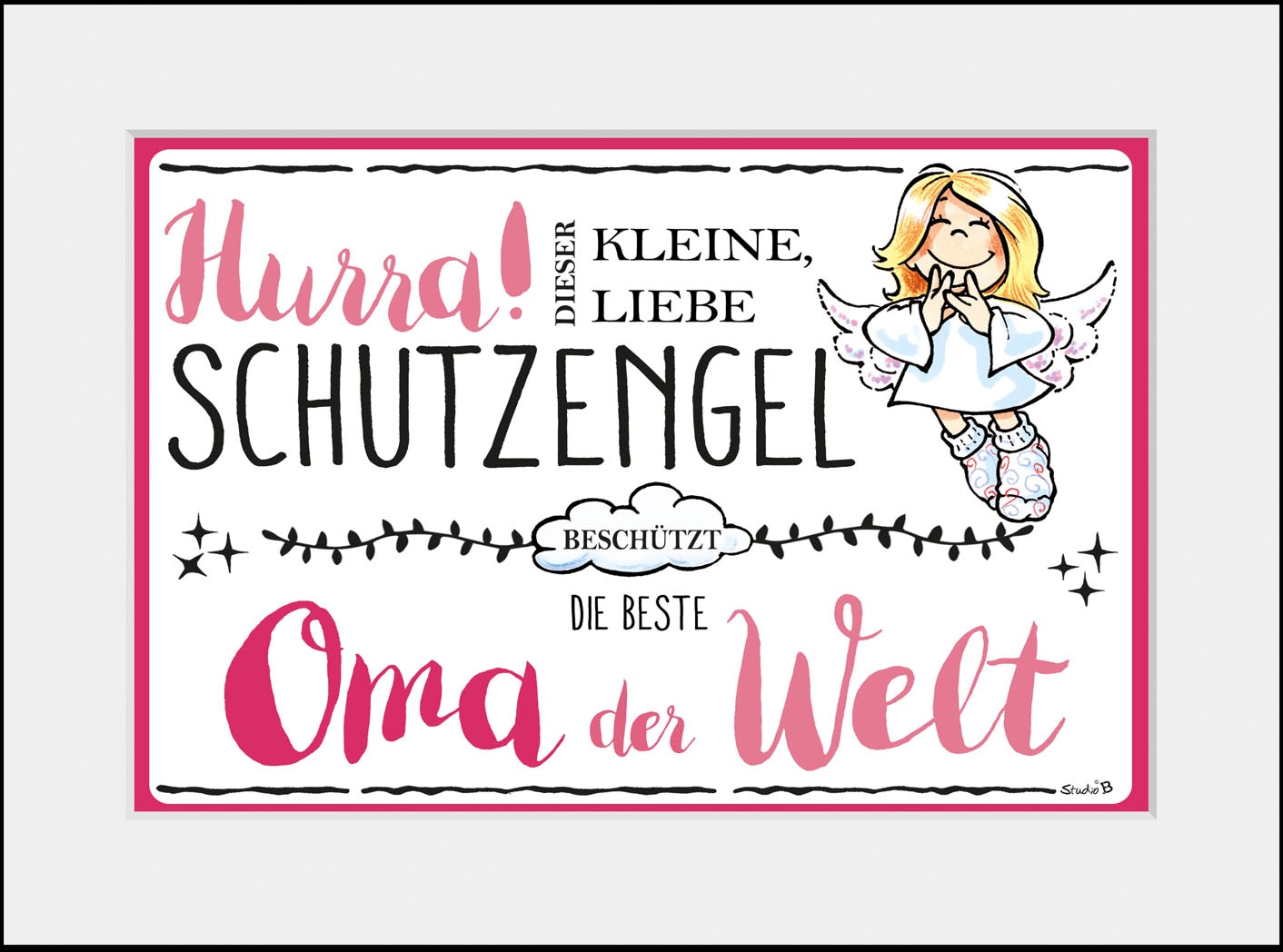 queence Bild »Schutzengel jetzt kaufen Oma«, St.) Engel, (1