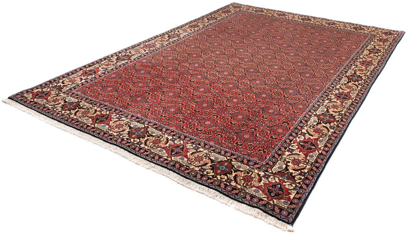 Image of morgenland Orientteppich »Perser - Bidjar - 298 x 198 cm - dunkelrot«, rechteckig, 15 mm Höhe, Wohnzimmer, Handgeknüpft, Einzelstück mit Zertifikat bei Ackermann Versand Schweiz