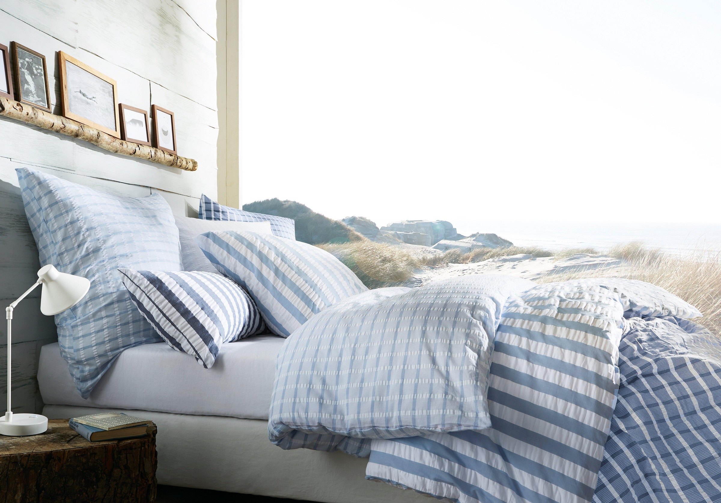 Image of fleuresse Bettwäsche »Rio 3961«, (2 tlg.), Ton-in-Ton kariert bei Ackermann Versand Schweiz