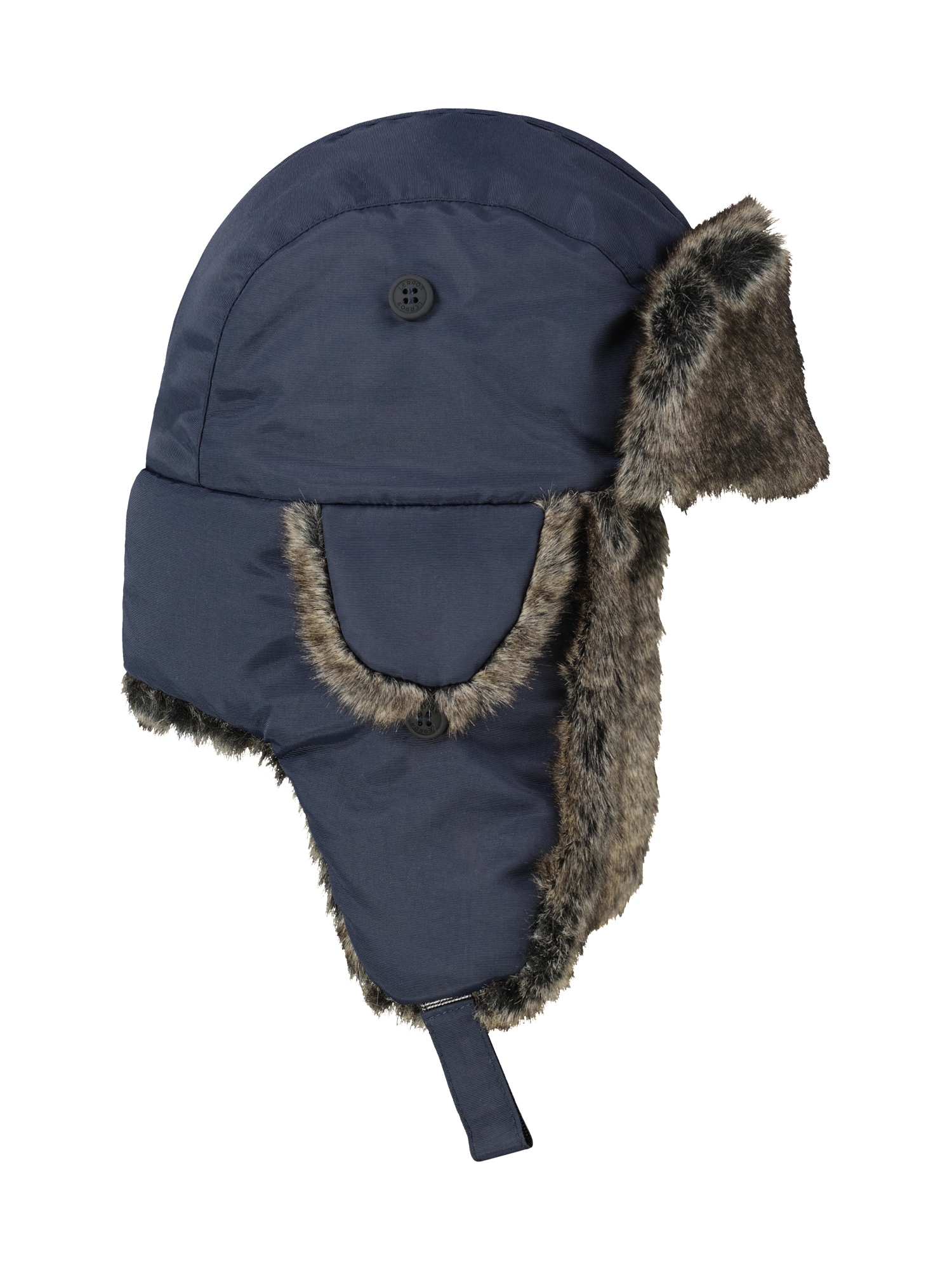 LERROS Bonnet à oreilles »Trappermütze mit Kunstfell«