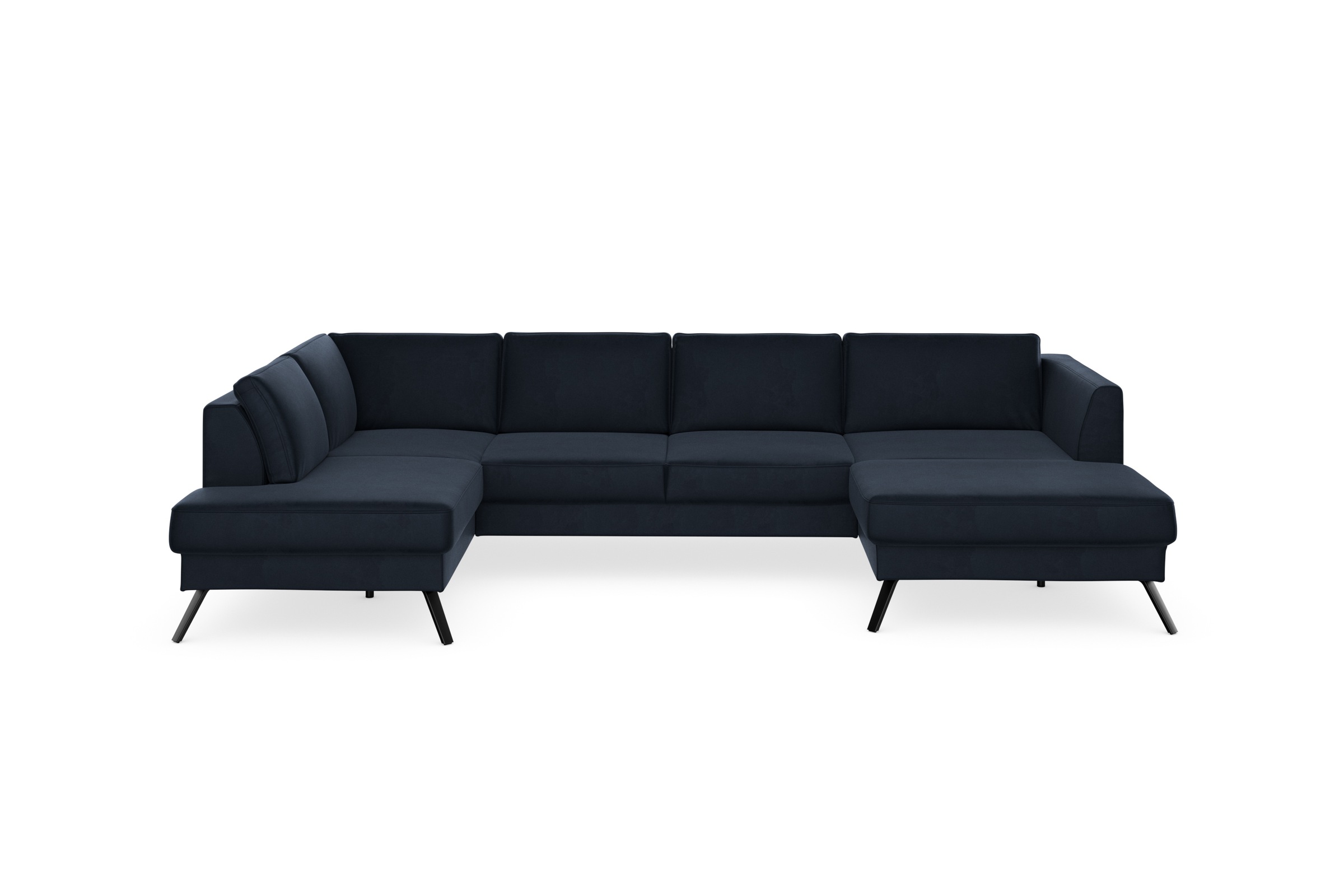 sit&more Wohnlandschaft »Lindholm U-Form«, mit Sitztiefenverstellung und Federkern