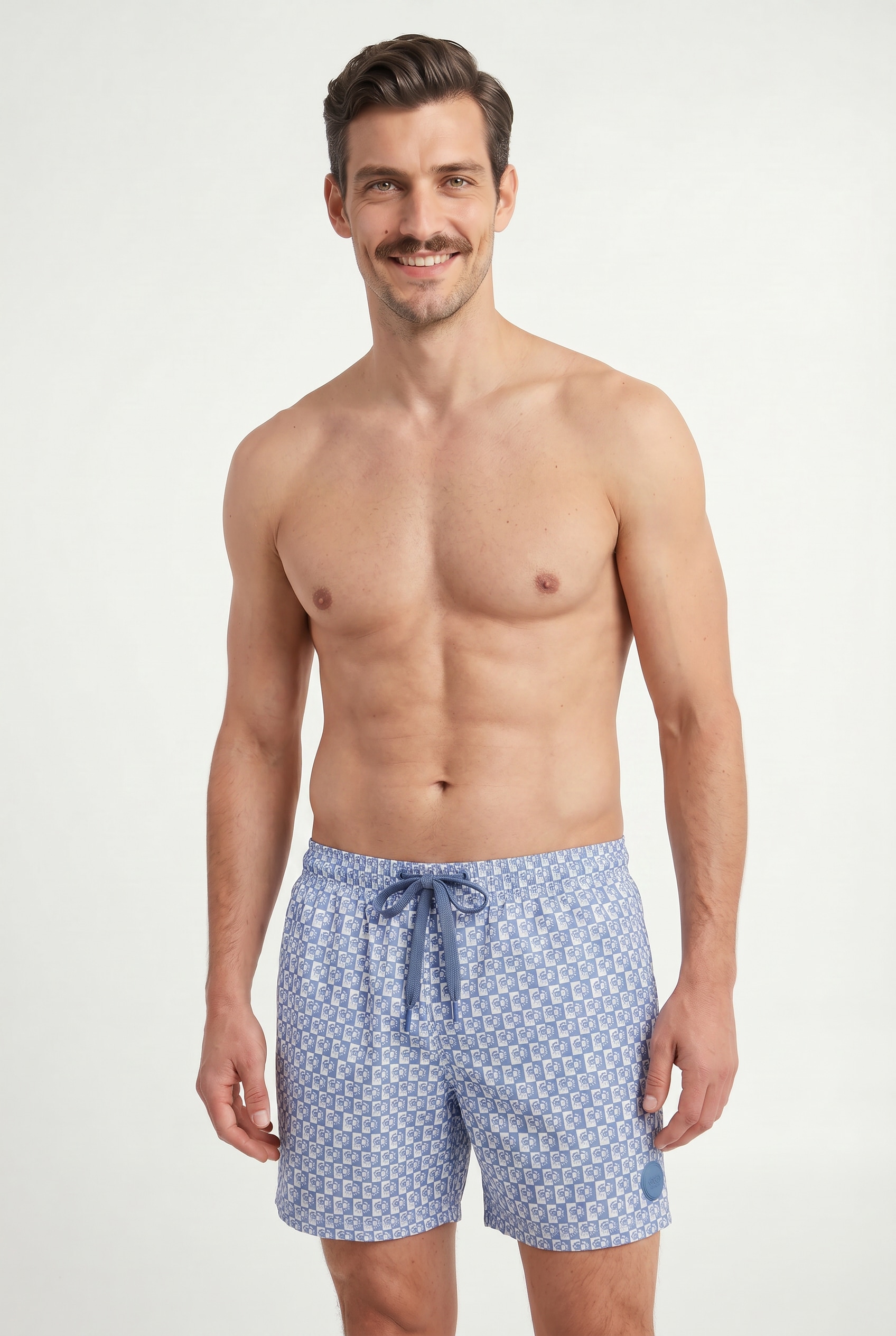 Image of JOOP Jeans Badeshorts "Crab" mit seitlichen Eingrifftaschen, in regulärer Passform