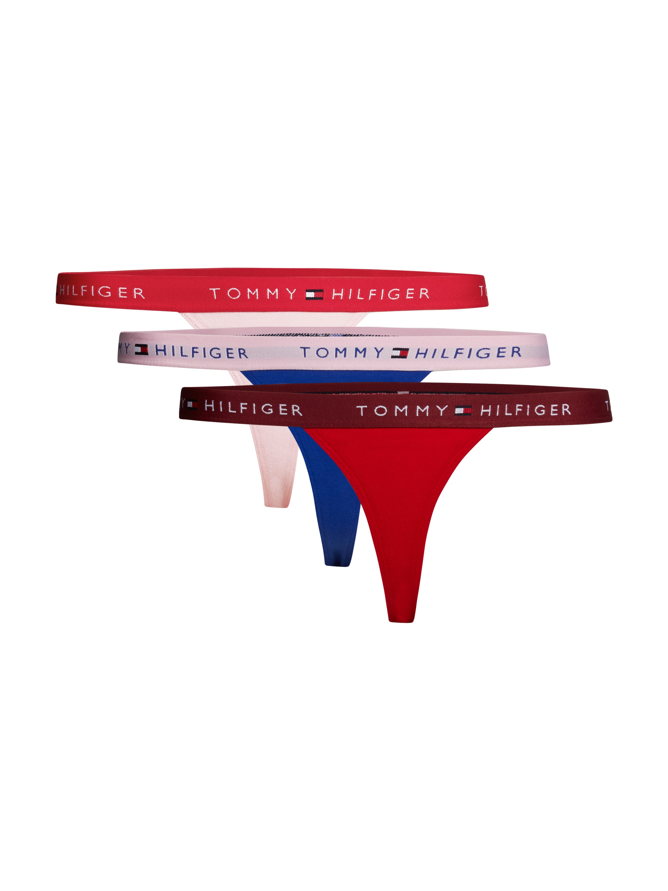 Tommy Hilfiger Underwear Slip, (Packung, 3 St., 3er-Pack), mit Logo-Schriftzug