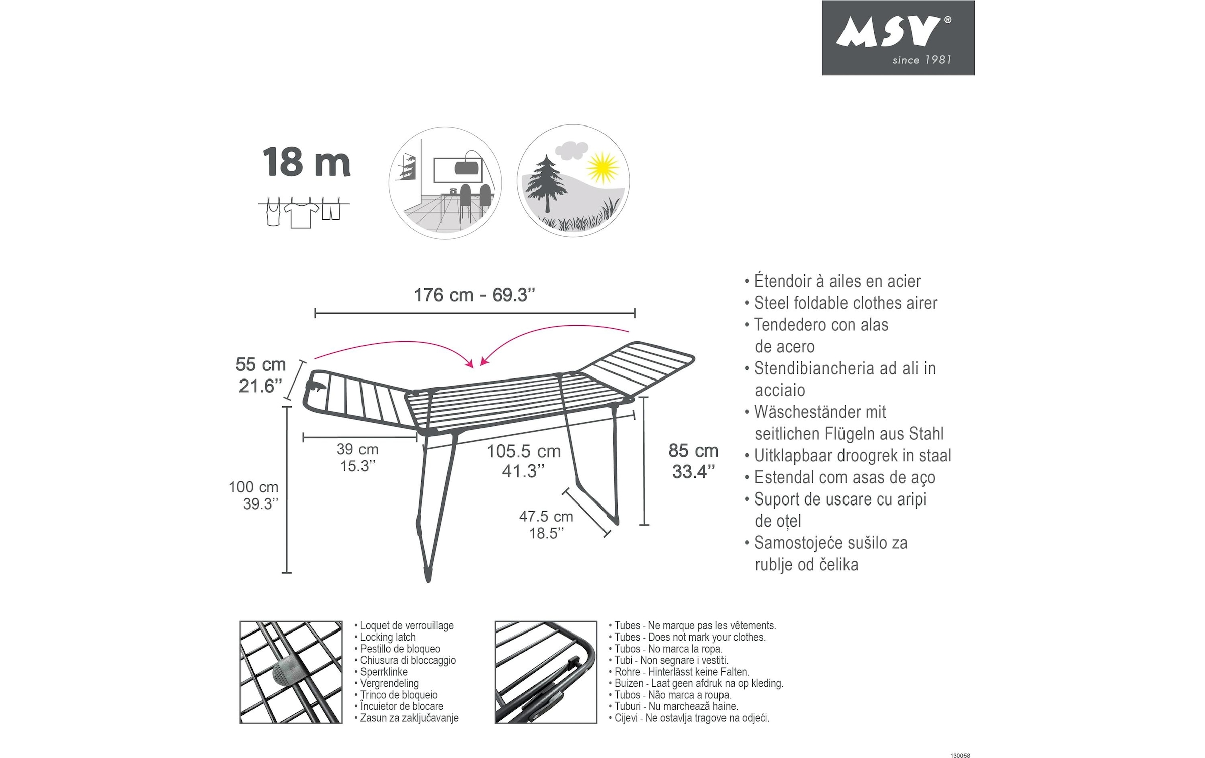 MSV Wäscheständer