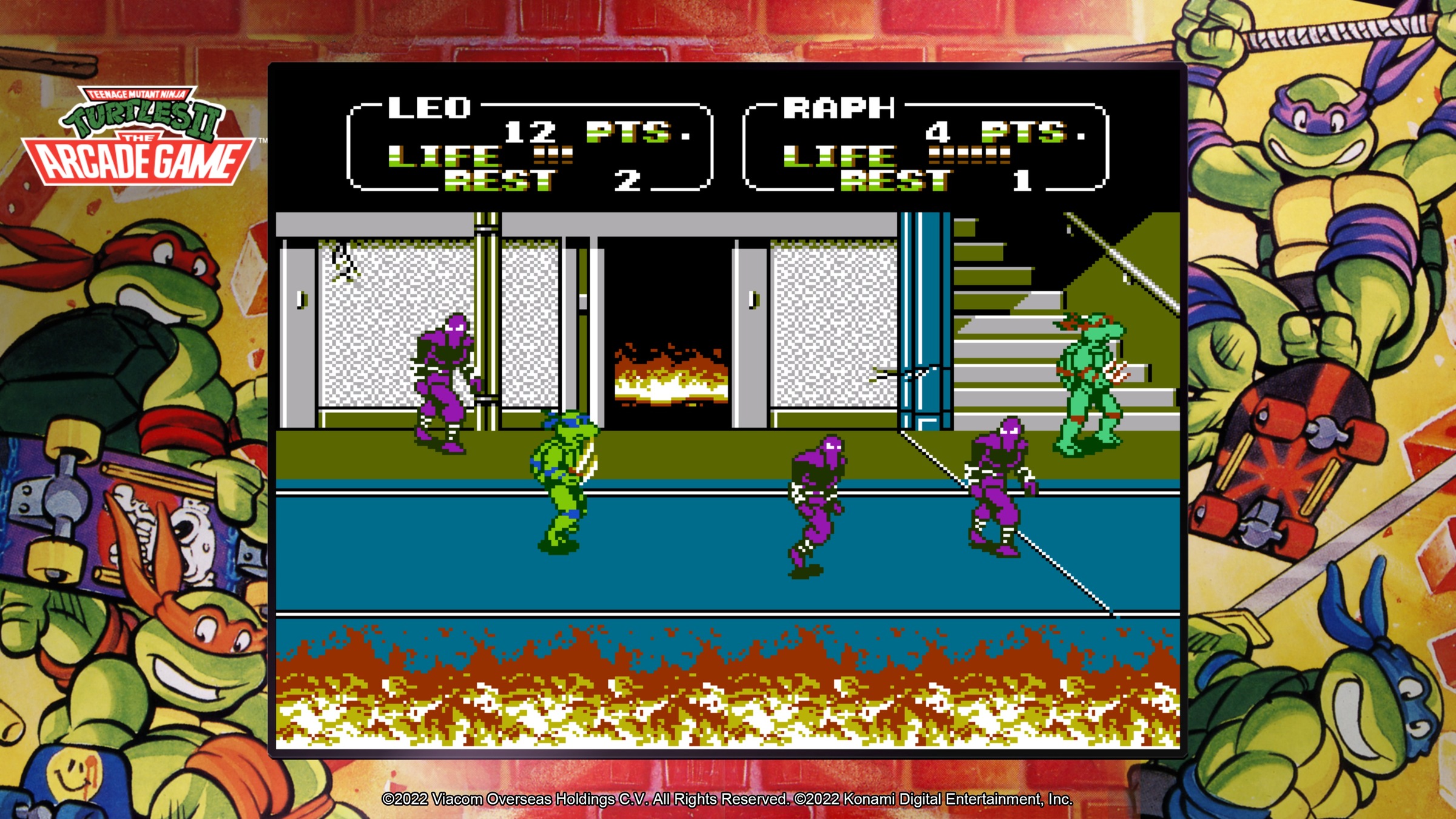 Konami Logiciel de jeu »Teenage Mutant Ninja Turtles - The Cowabunga Collection« PlayStation 5