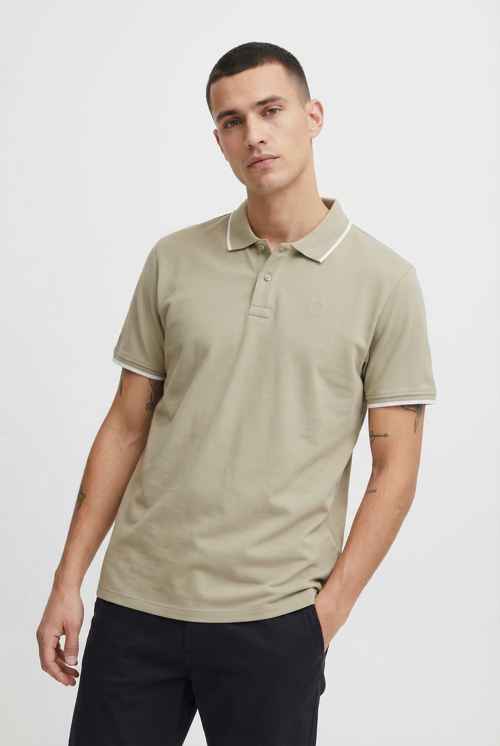Image of Blend Poloshirt "BHEDIN POLO S/S" in grossen Grössen