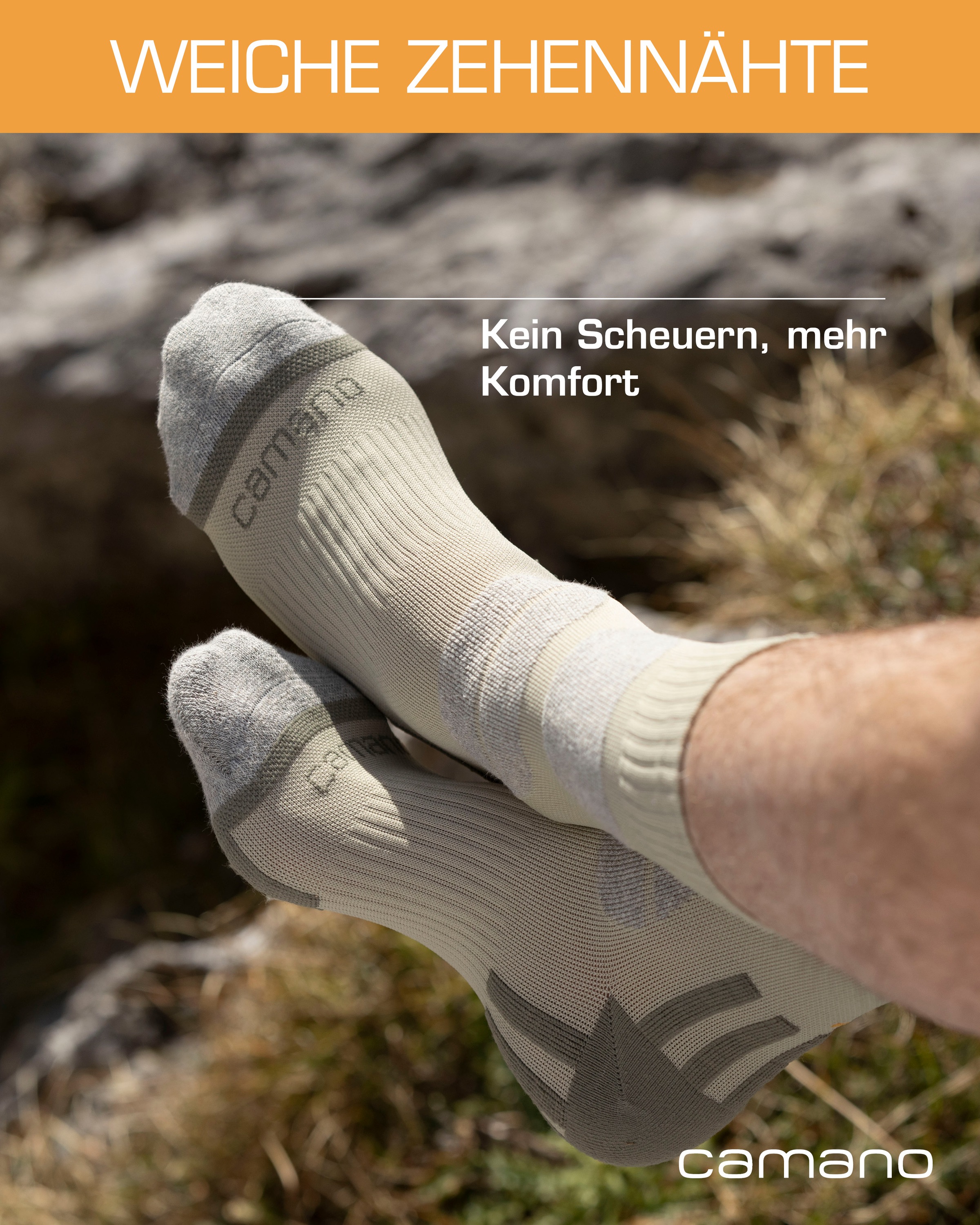 Camano Chaussettes »Function« avec support de voûte plantaire