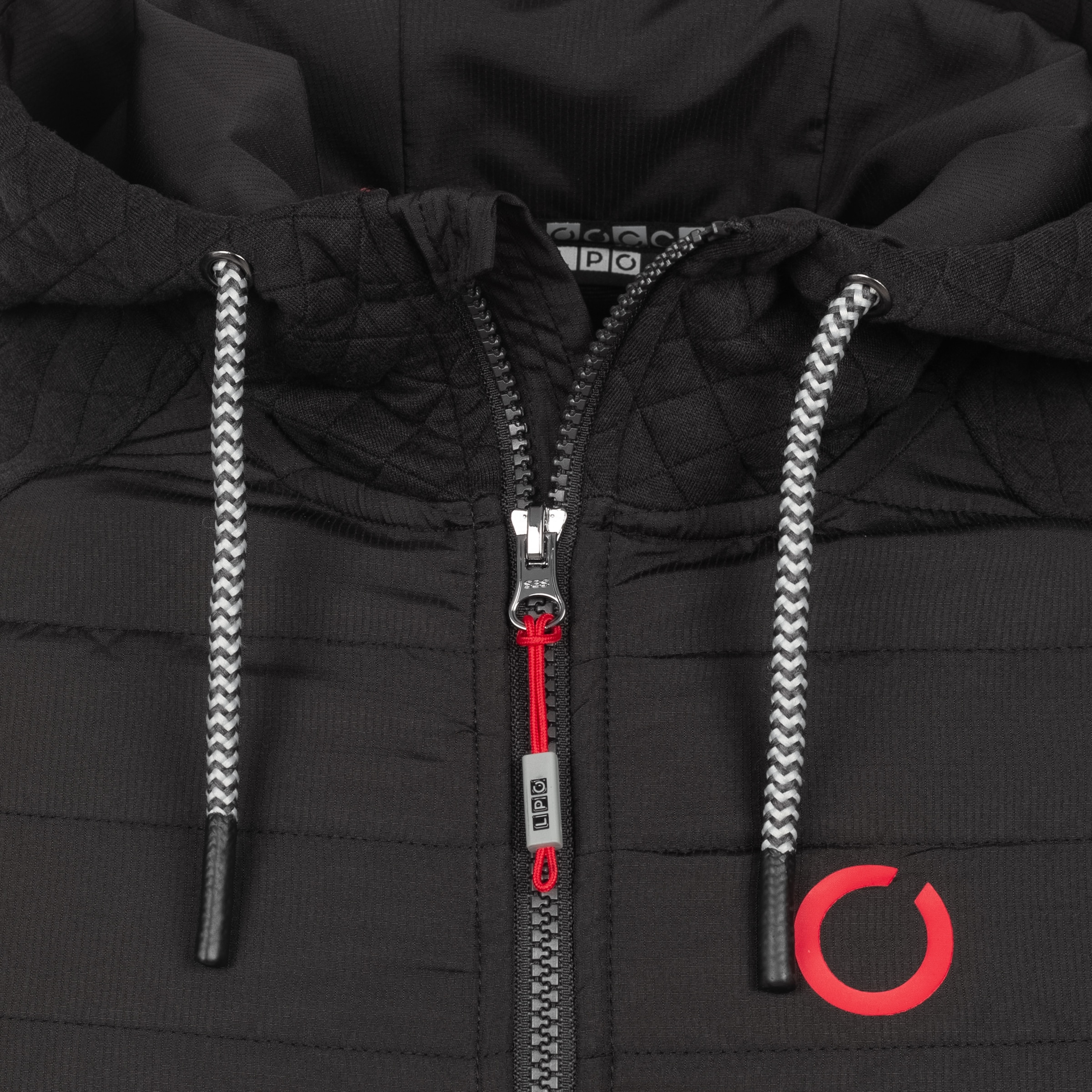 LPO Veste matelassée »Edward 2« mit Kängurutasche und Steppfleece