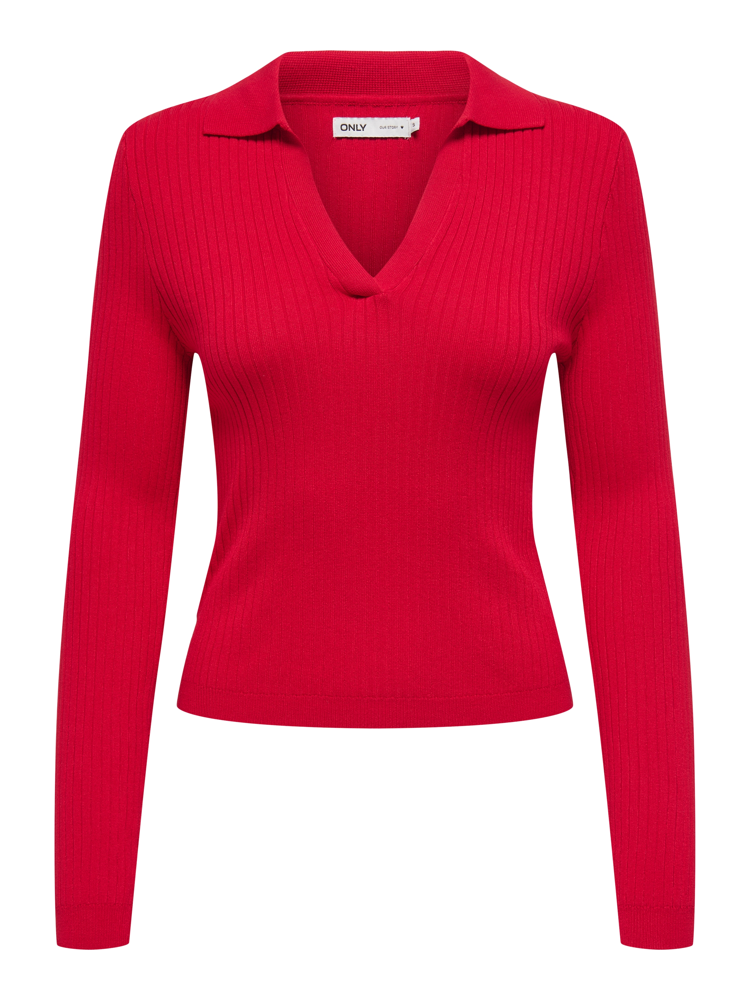 ONLY Strickpullover »ONLKAYA LS POLO PULLOVER EX KNT«
