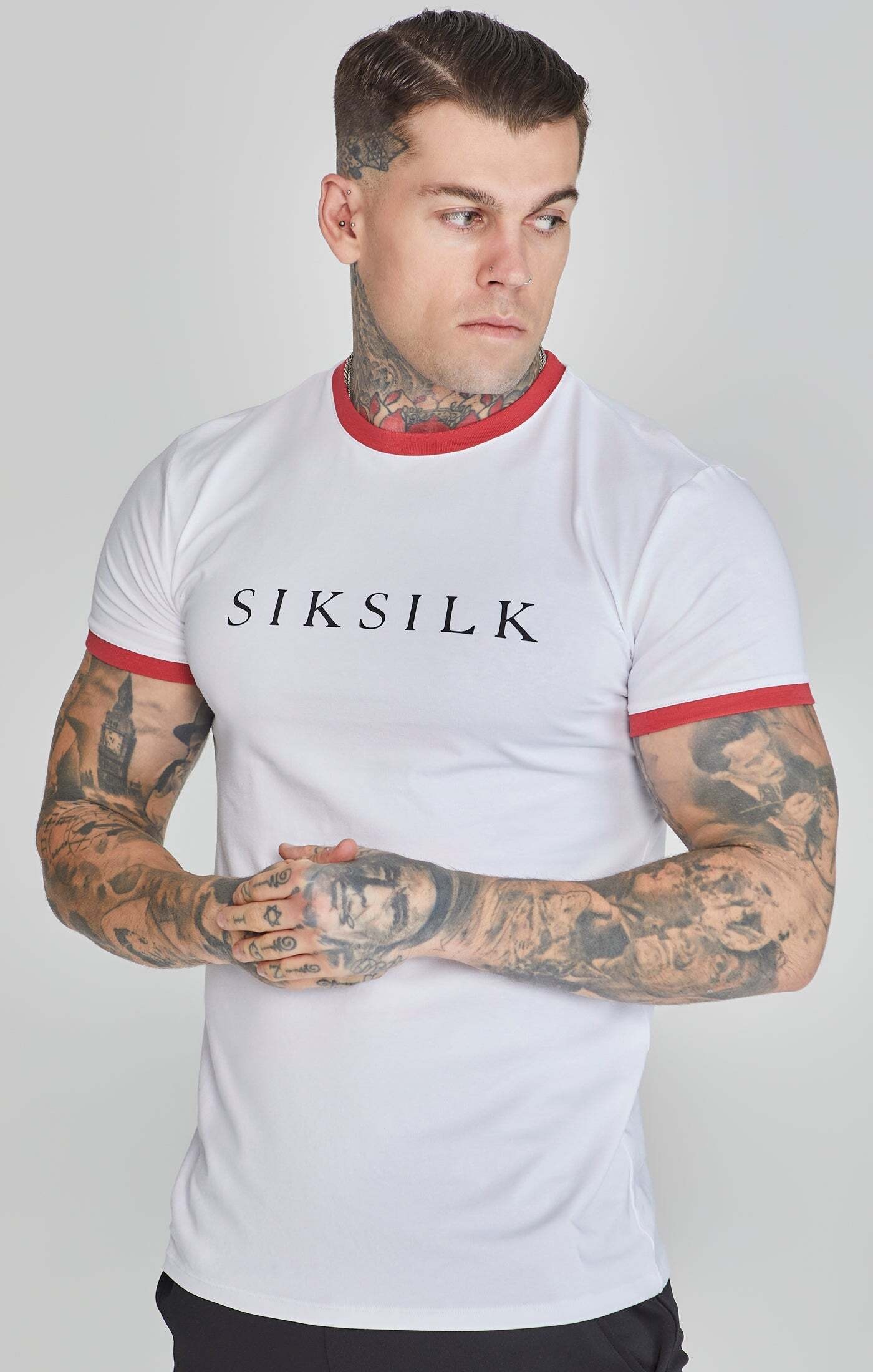 T-Shirt »Siksilk T-Shirt Ringer T-Shirt«