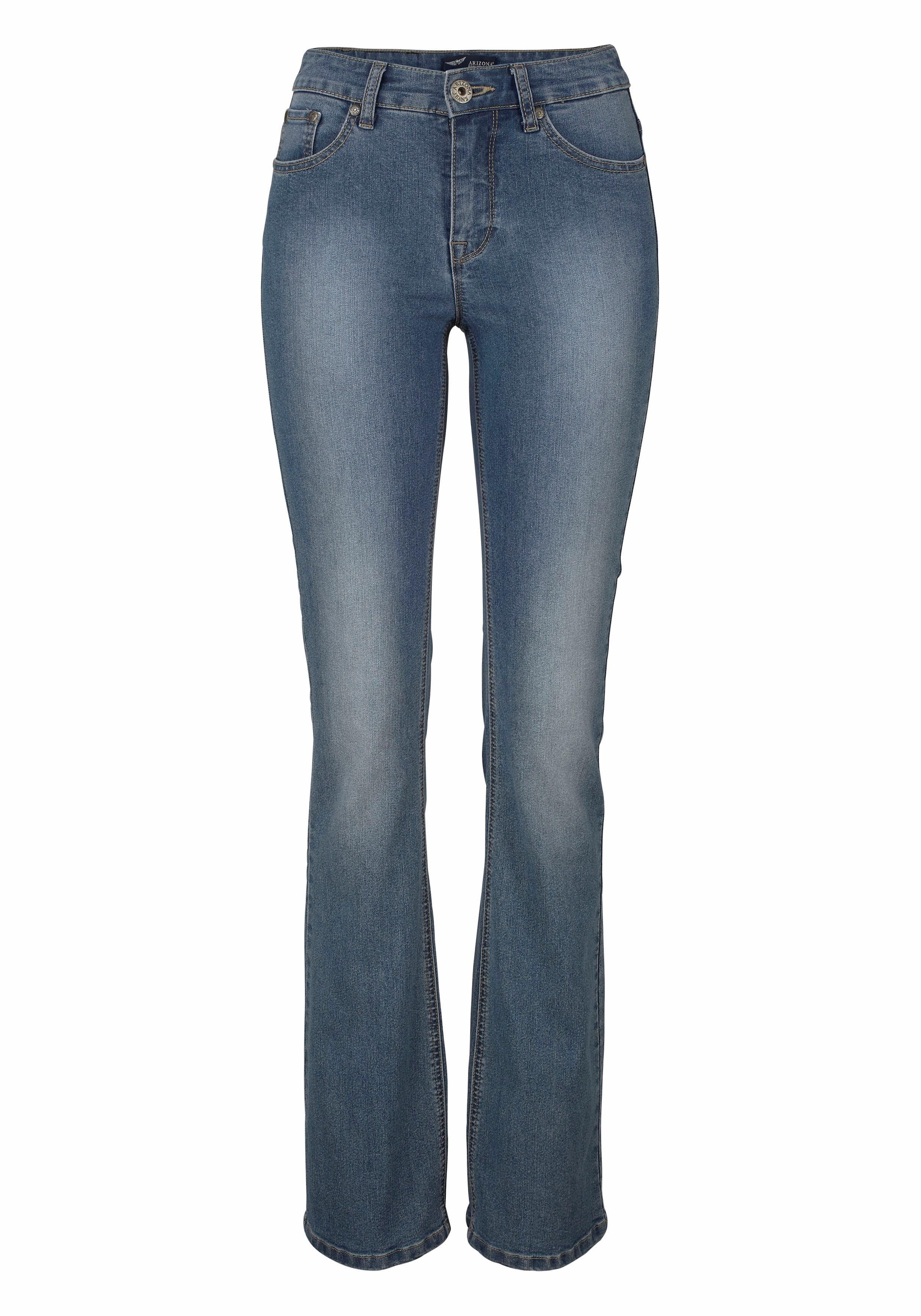 Arizona Bootcut-Jeans »Shaping«, High Waist